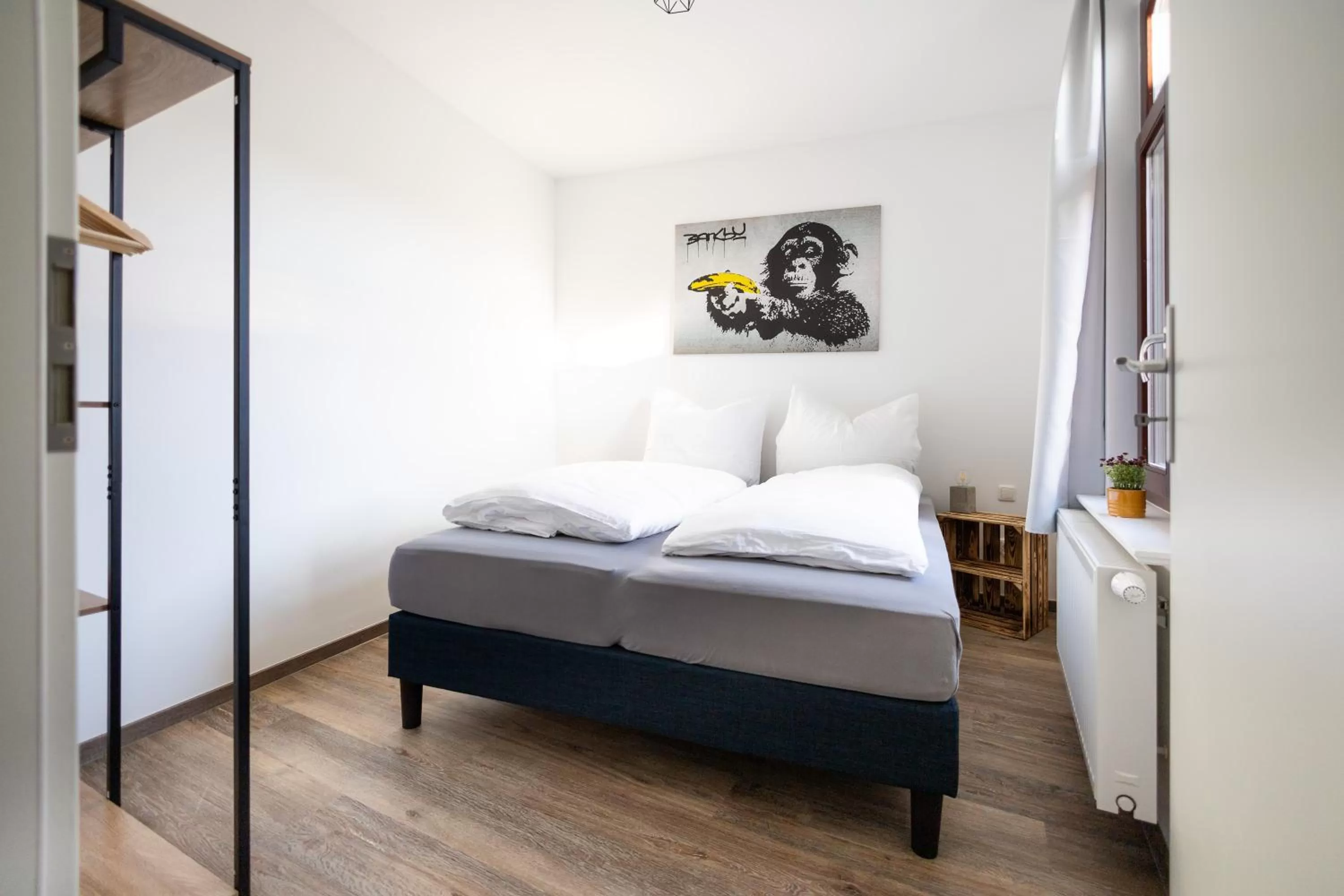 Bed in Apartments am Neuen Theater - Altstadt - Zentral - Küche - Wifi - Powered by Ko-Living