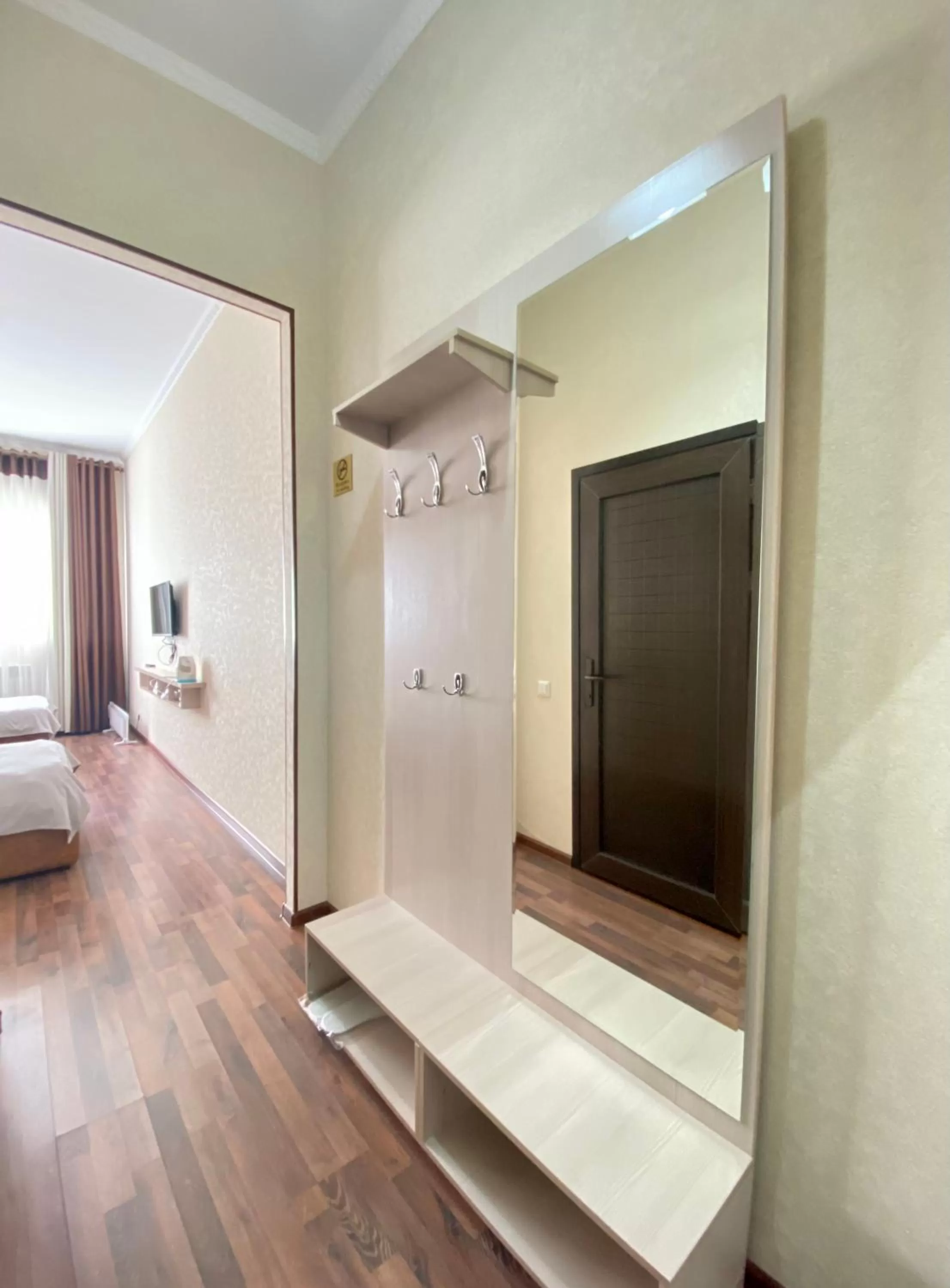 Bed in Caravan Hotel