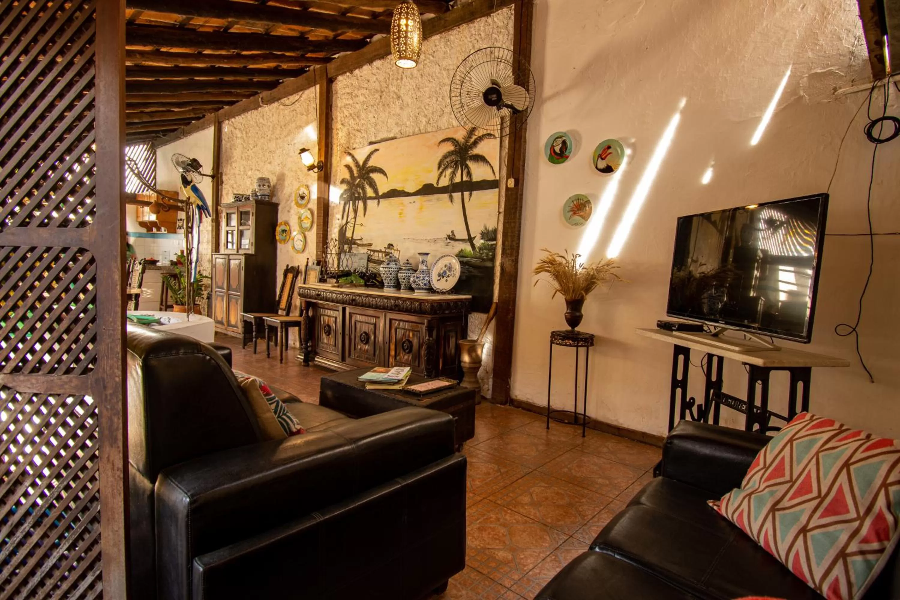 TV and multimedia, Seating Area in Pousada dos Candeeiros
