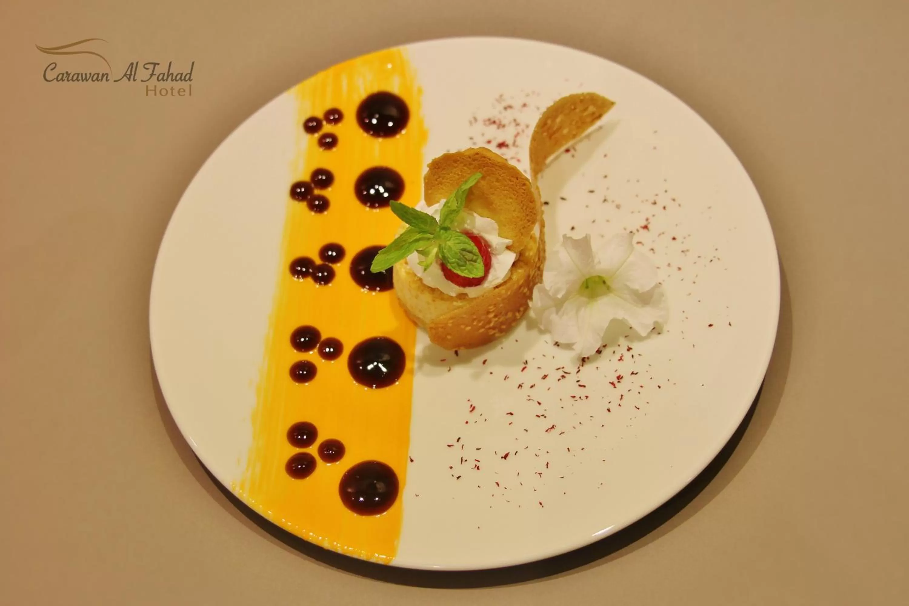 Food close-up in Carawan Al Fahad Hotel
