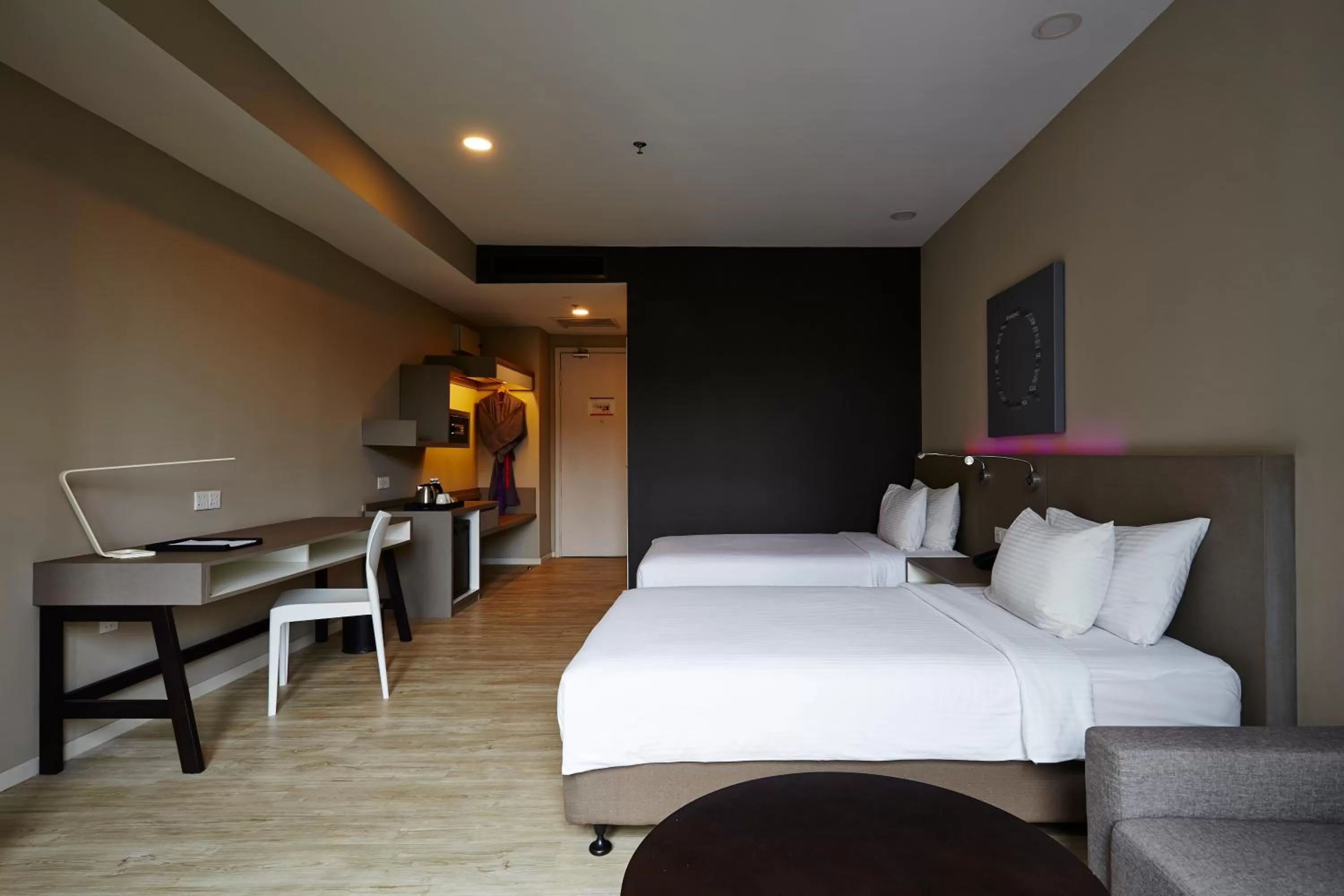 Bed in Qliq Damansara Hotel