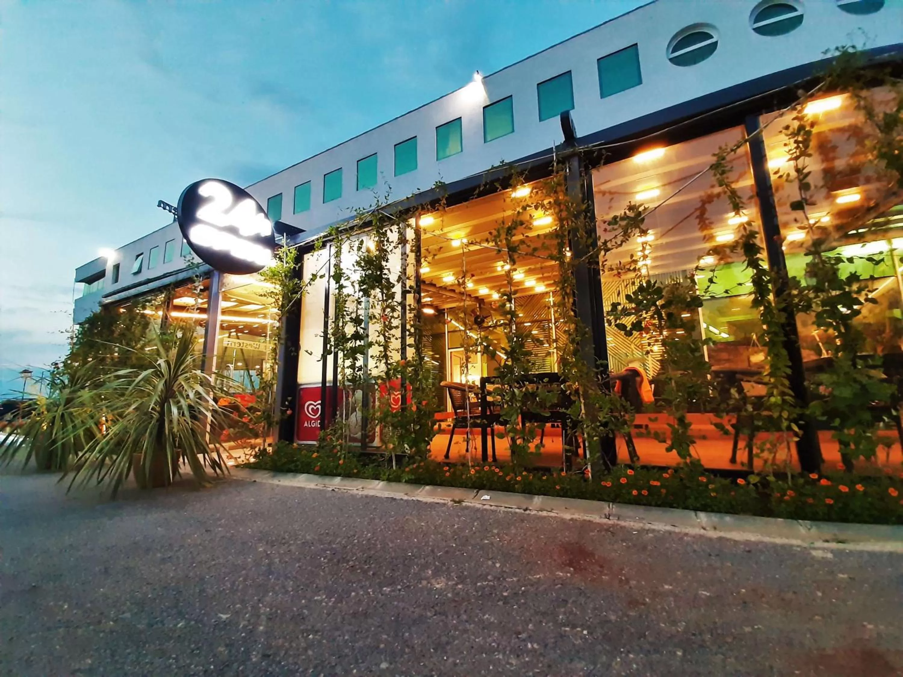 On site in Best Western Hotel Galla