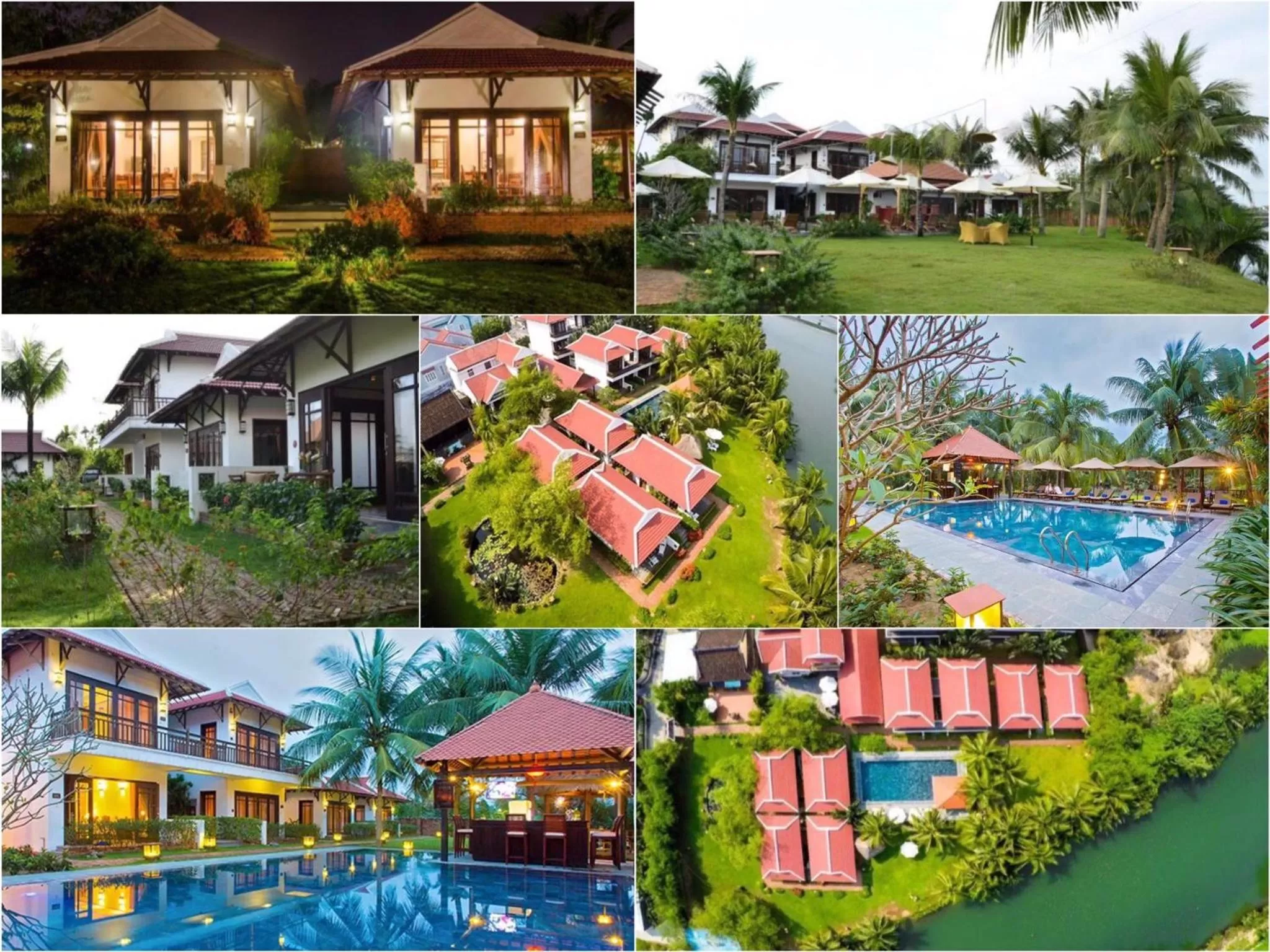 Property building in Riverside Bamboo Resort Hoi An