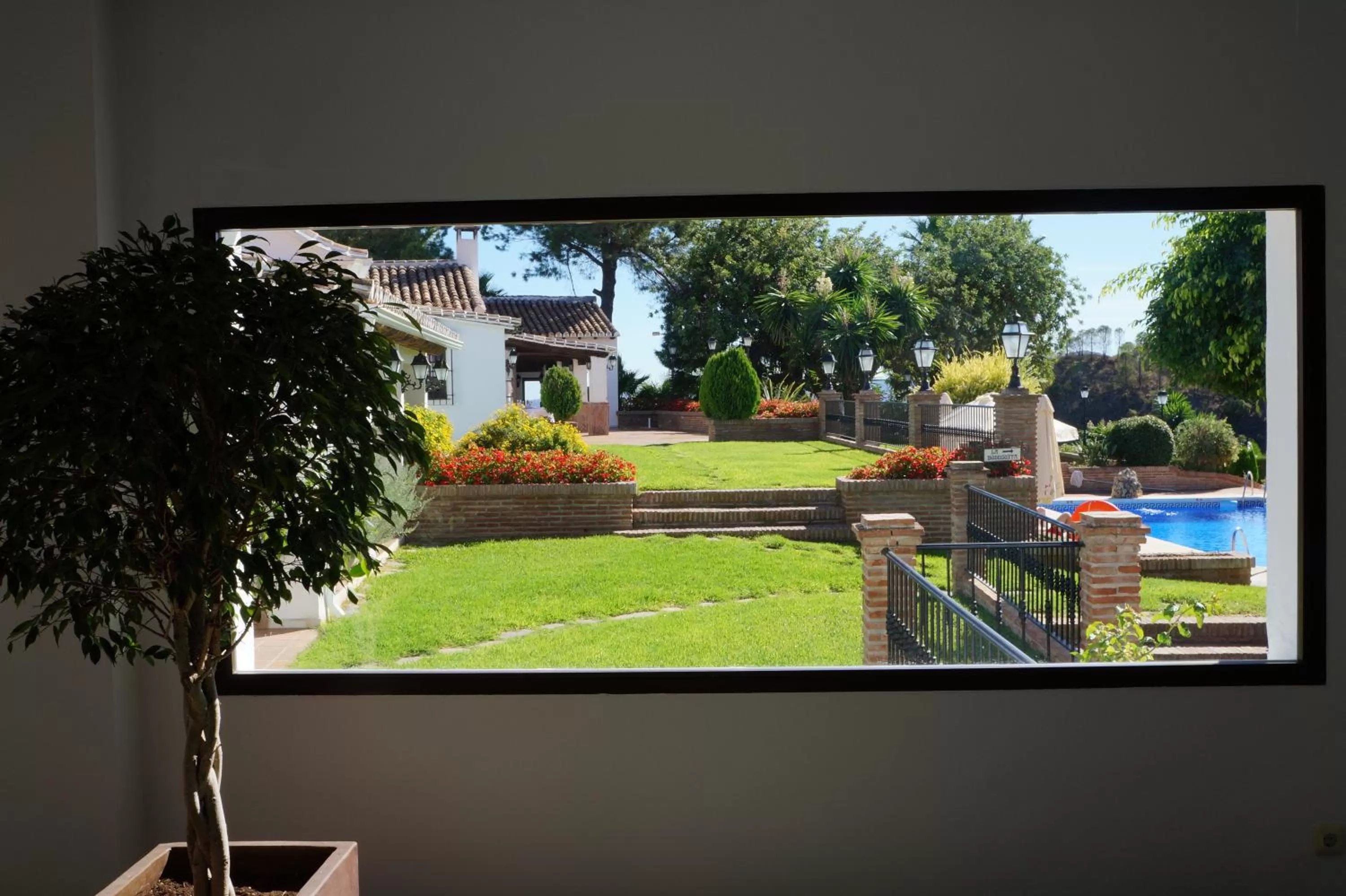 Garden view in Alhaurin Golf Hotel