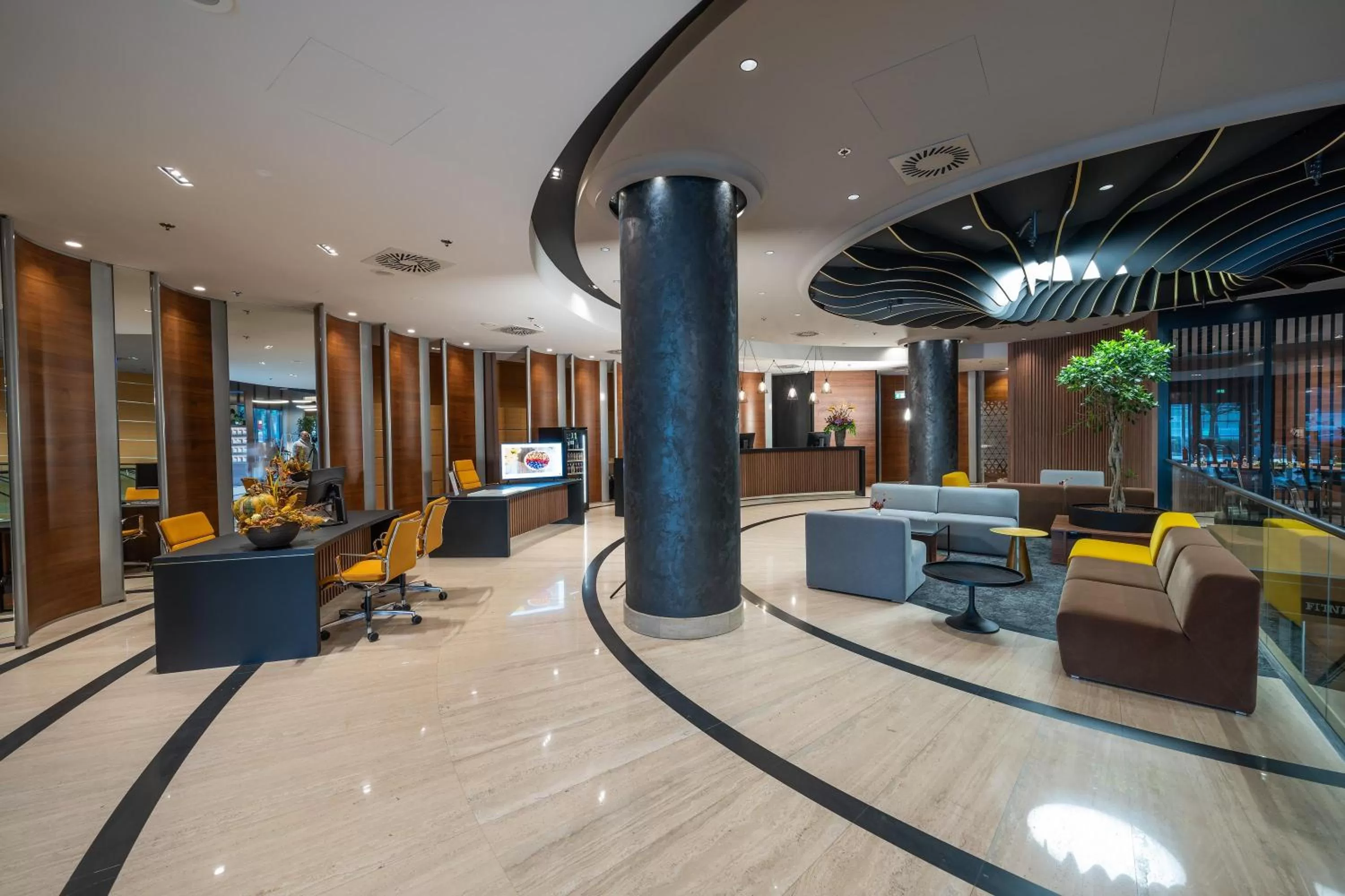 Lobby or reception in Doubletree by Hilton Ljubljana