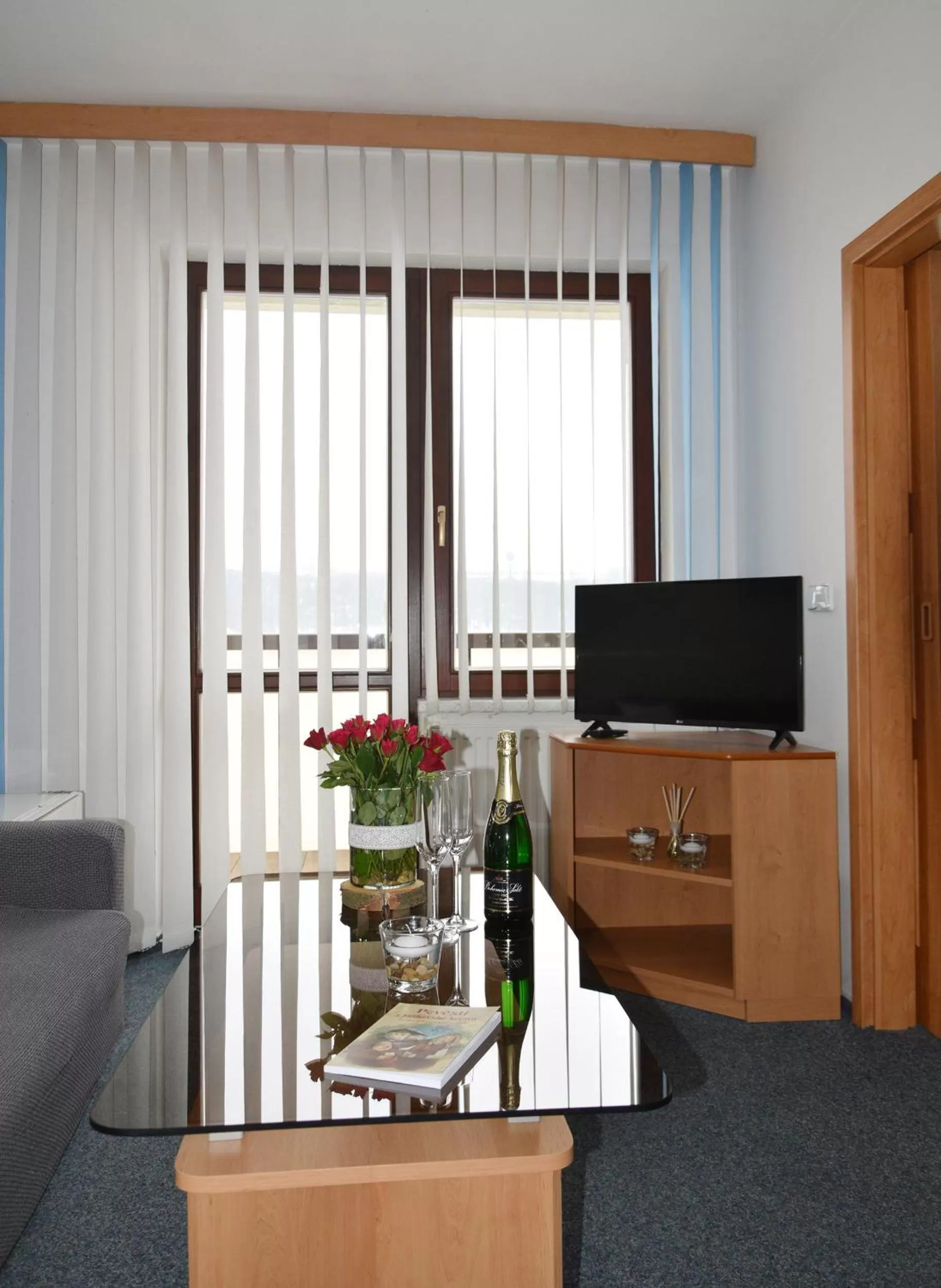 TV/Entertainment Center in Hotel Jaškovská Krčma