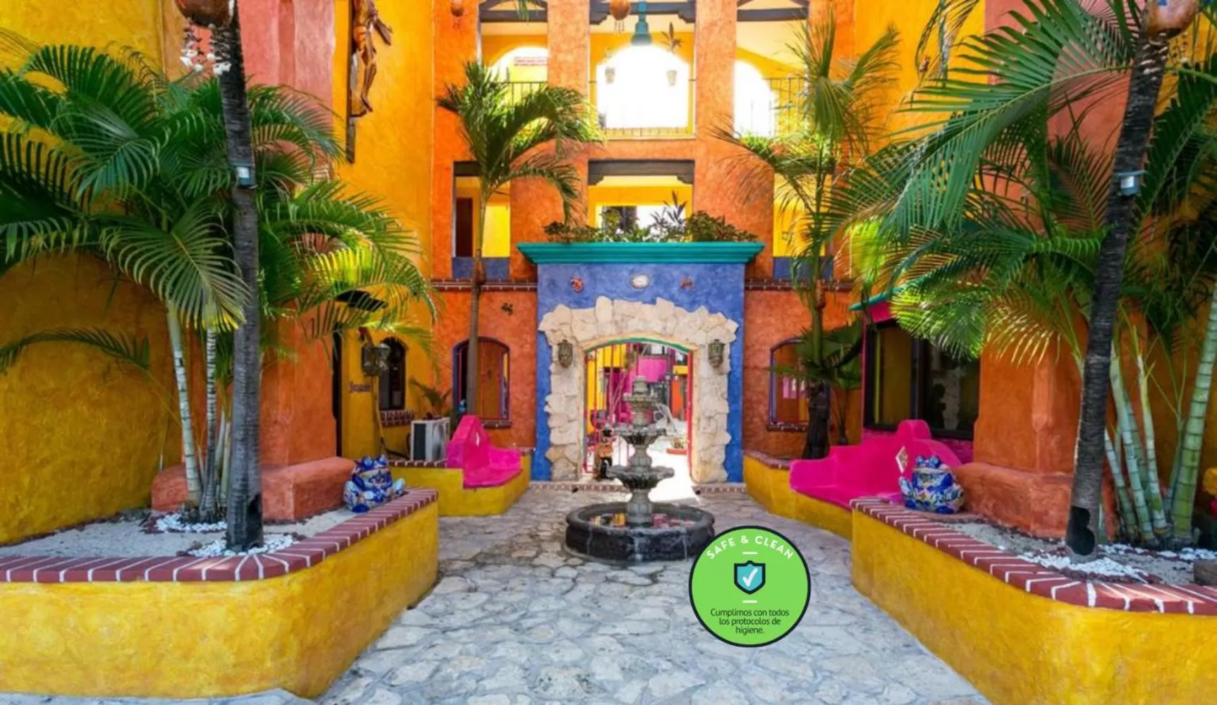 Property building in Hacienda Maria Bonita Hotel