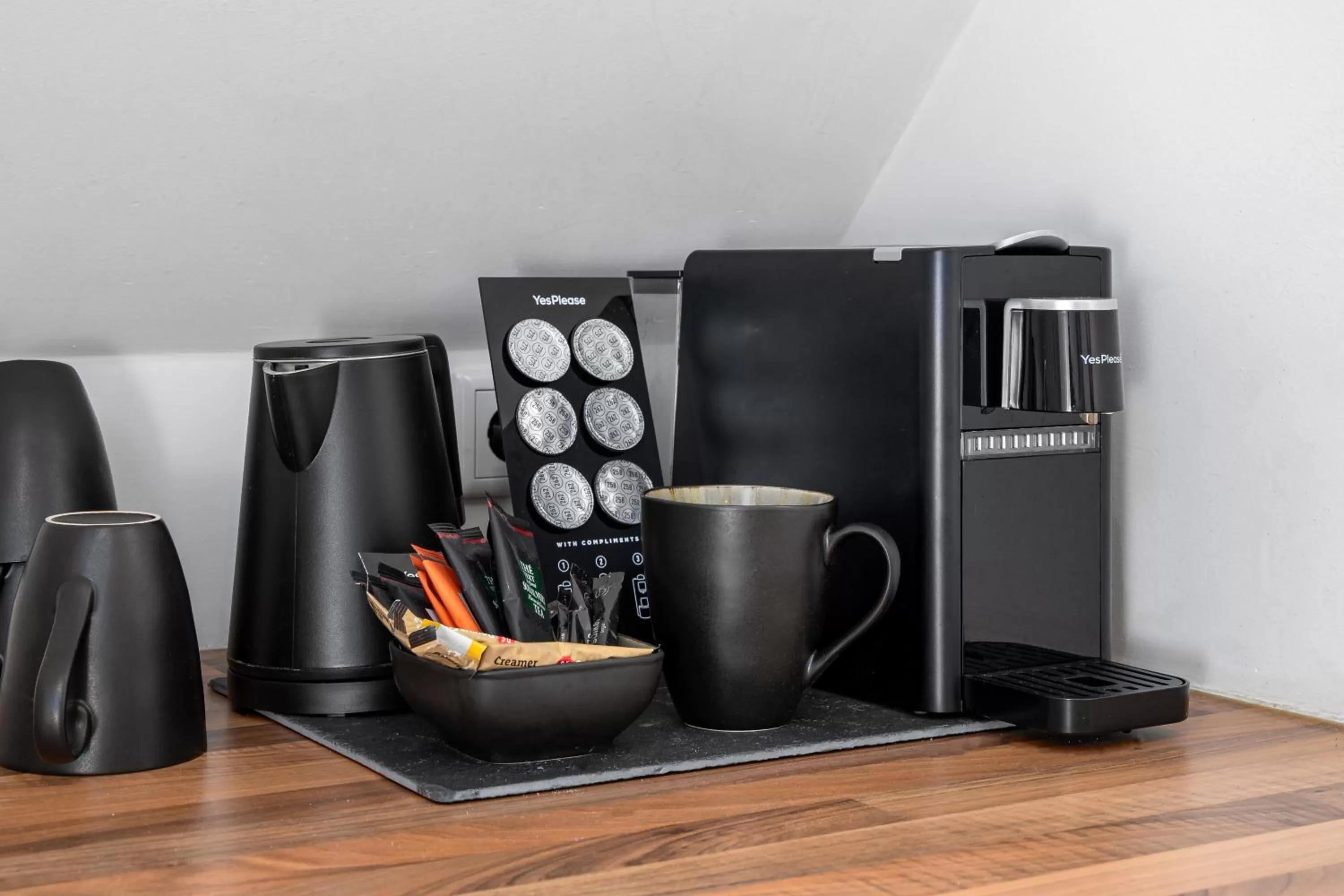 Coffee/tea facilities in Strandhotel Domburg