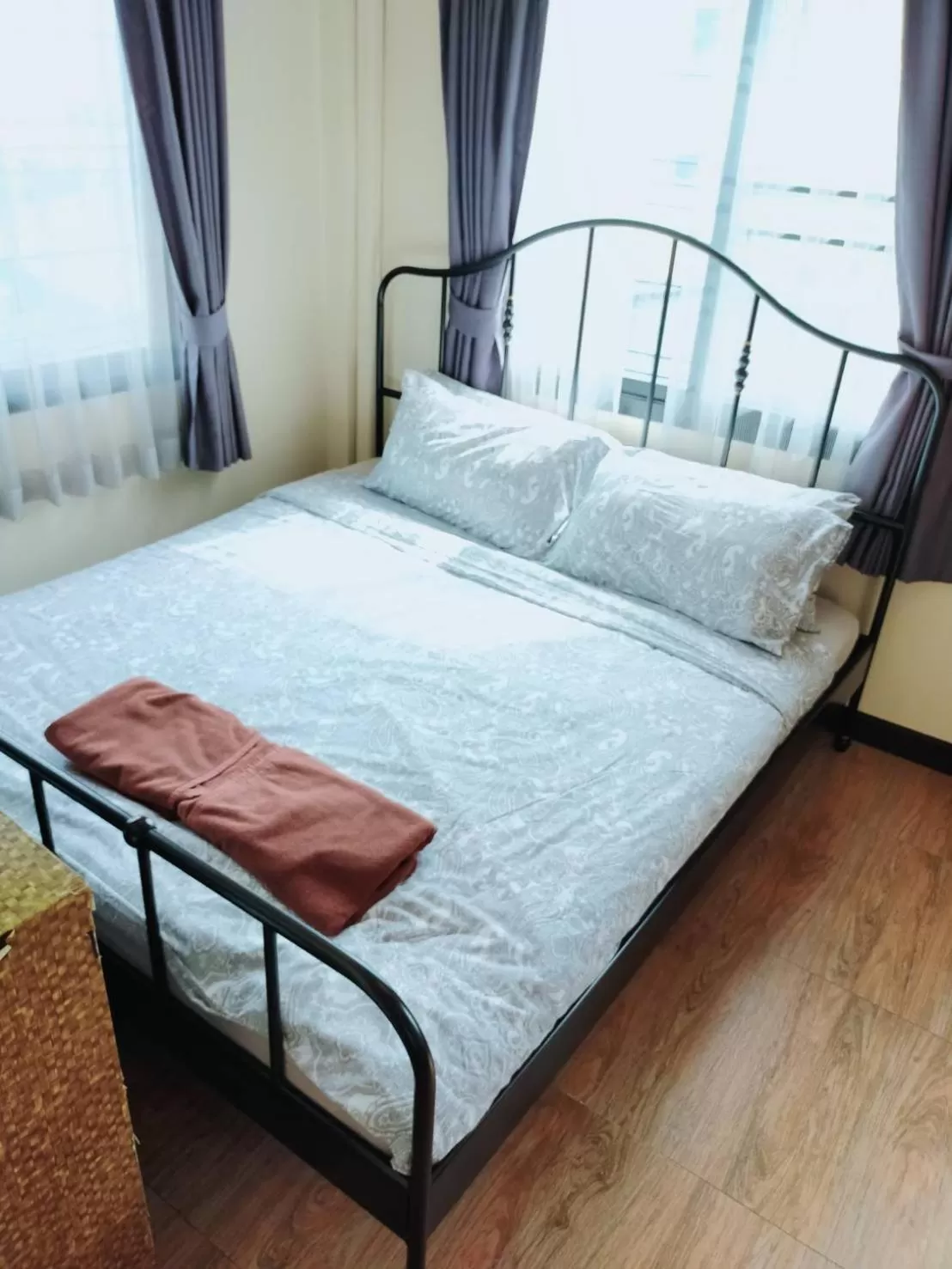 Bed in The Cube Sathorn Boutique Hotel