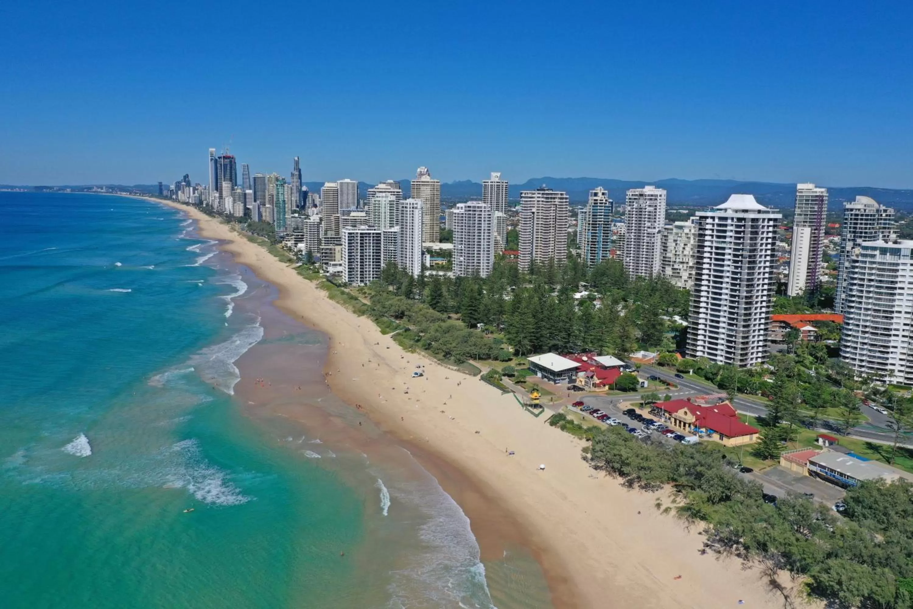 Beach in De Ville Apartments