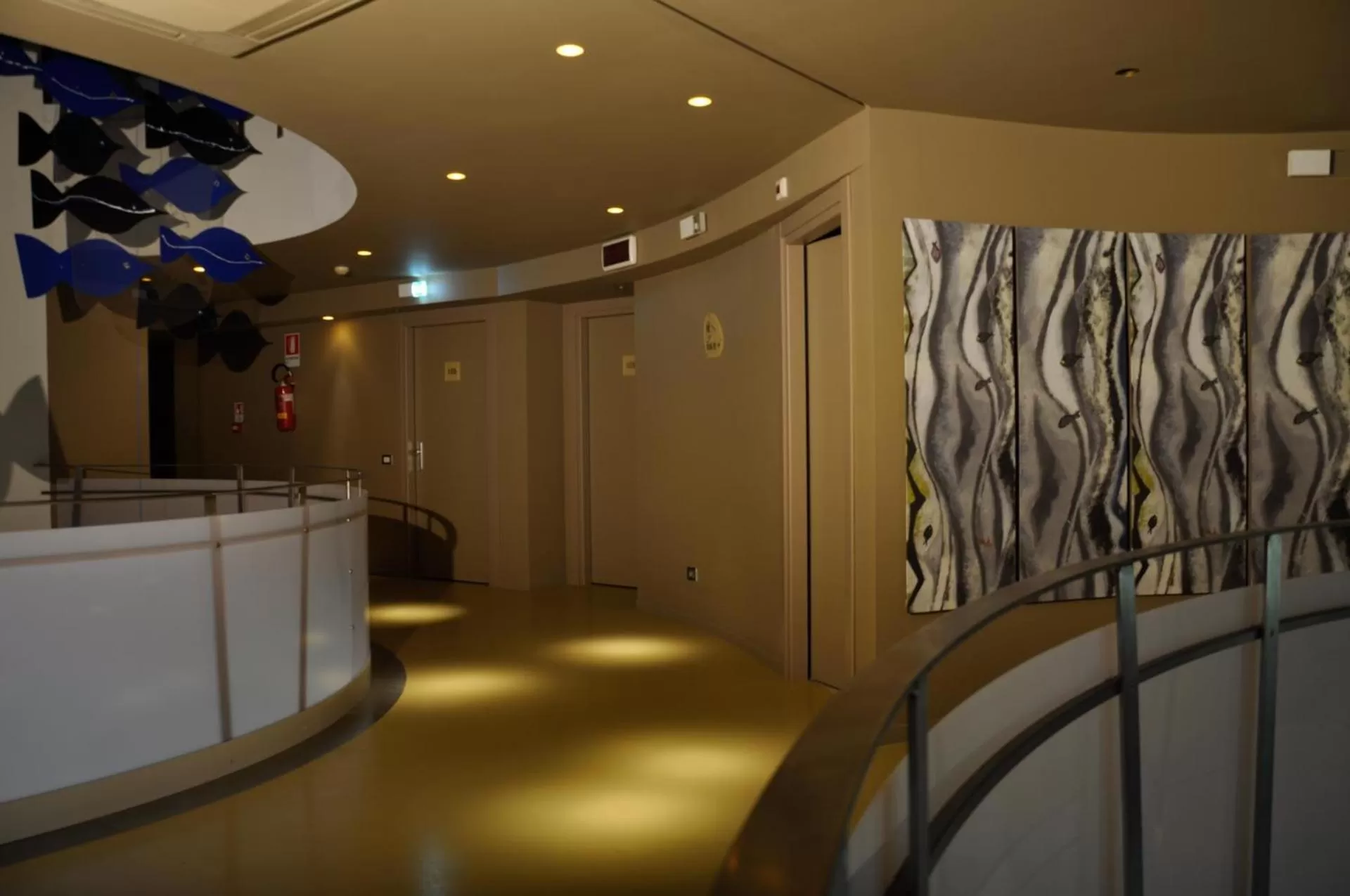 Decorative detail in Hotel Poseidon