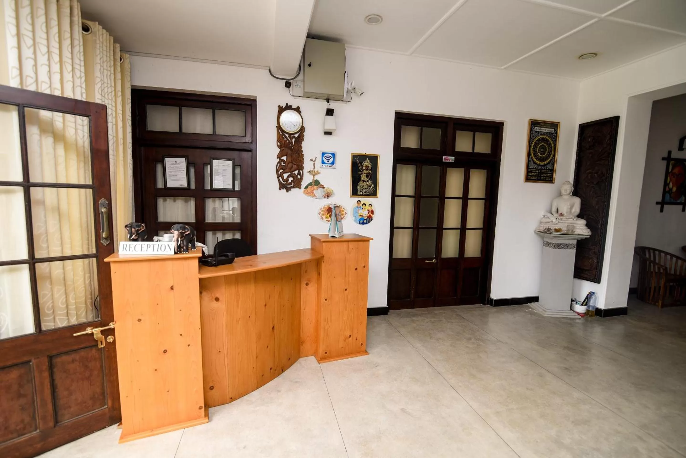 Lobby or reception in Man Mountain Villa