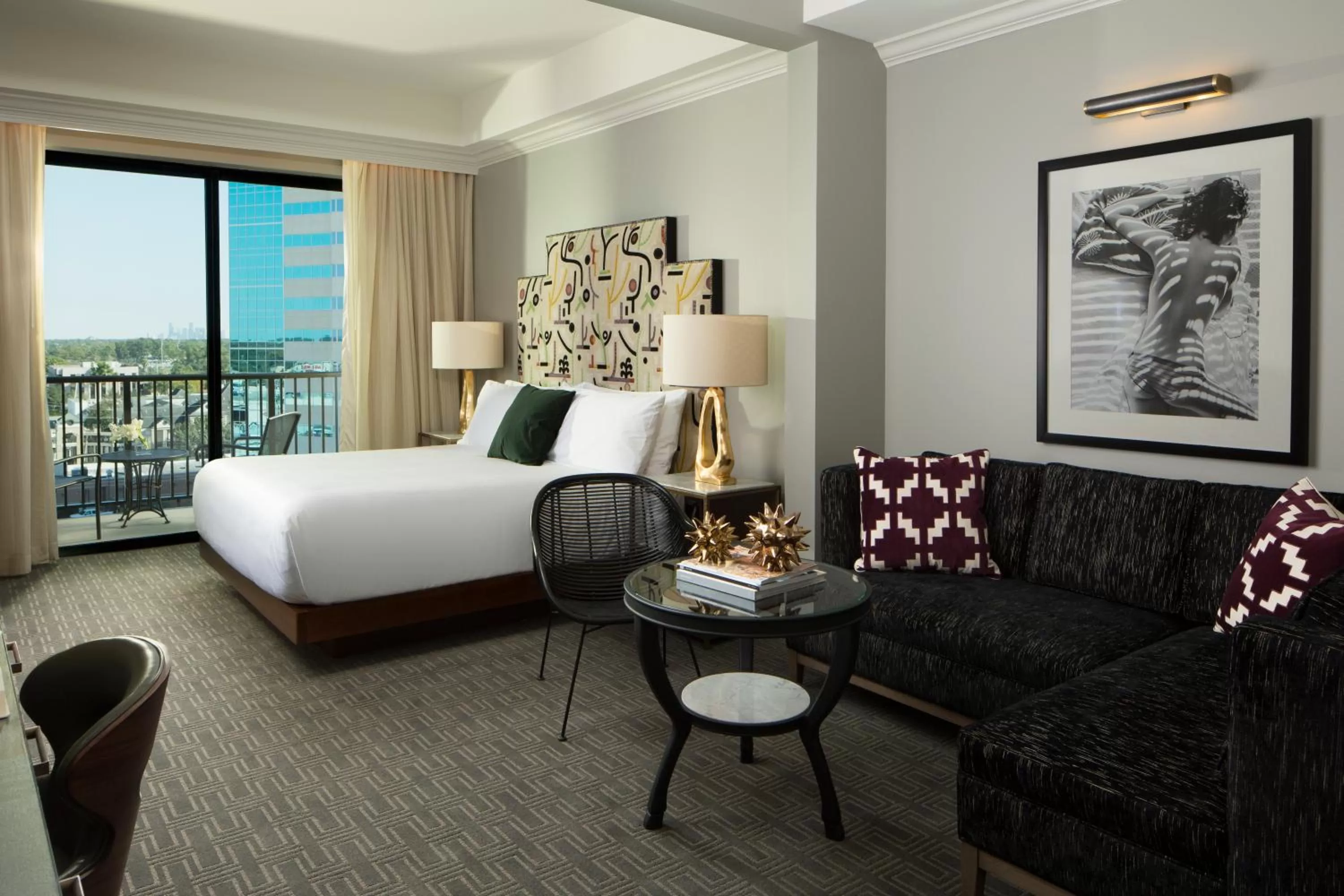 Photo of the whole room, Bed in Hotel ZaZa Houston Memorial City