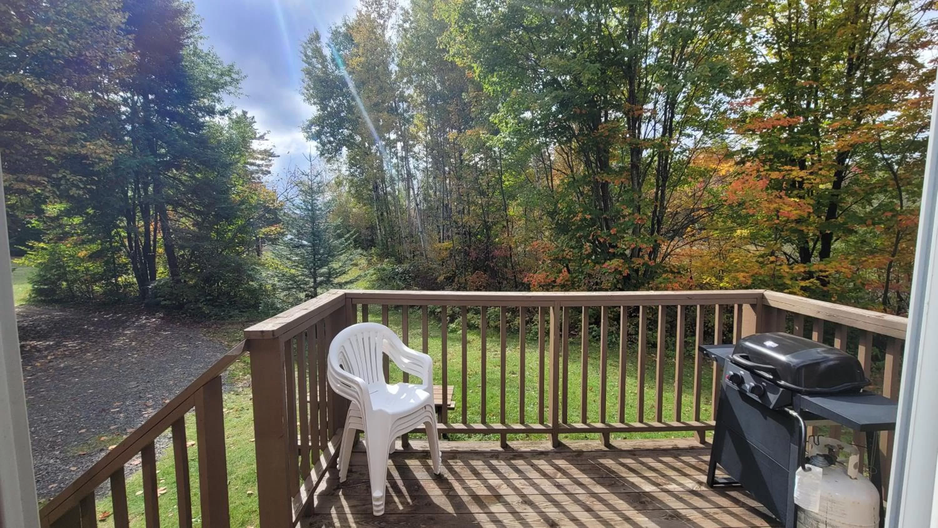 BBQ facilities in Parkway Cottage Resort and Trading Post