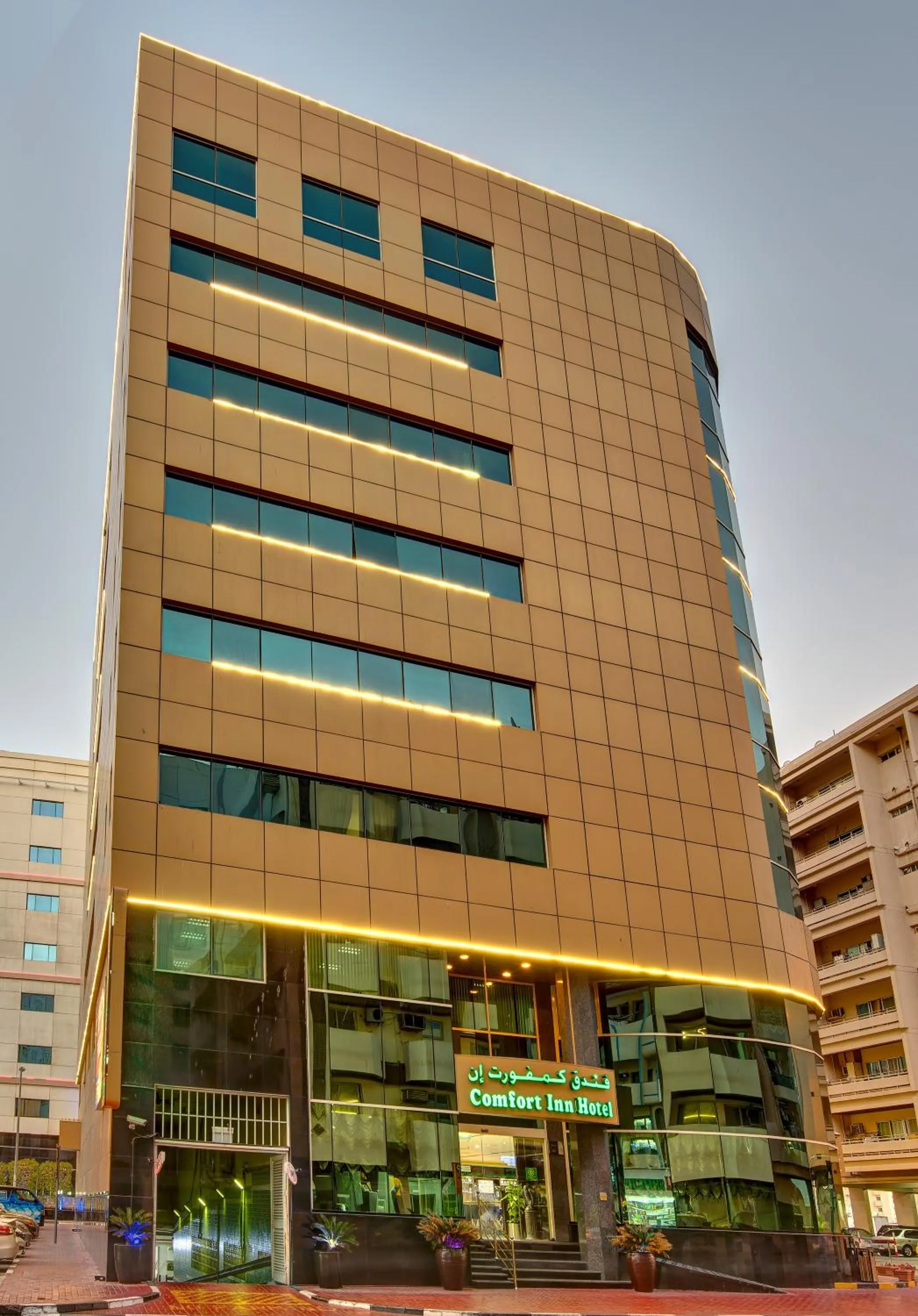 Property building in Comfort Inn Hotel Deira
