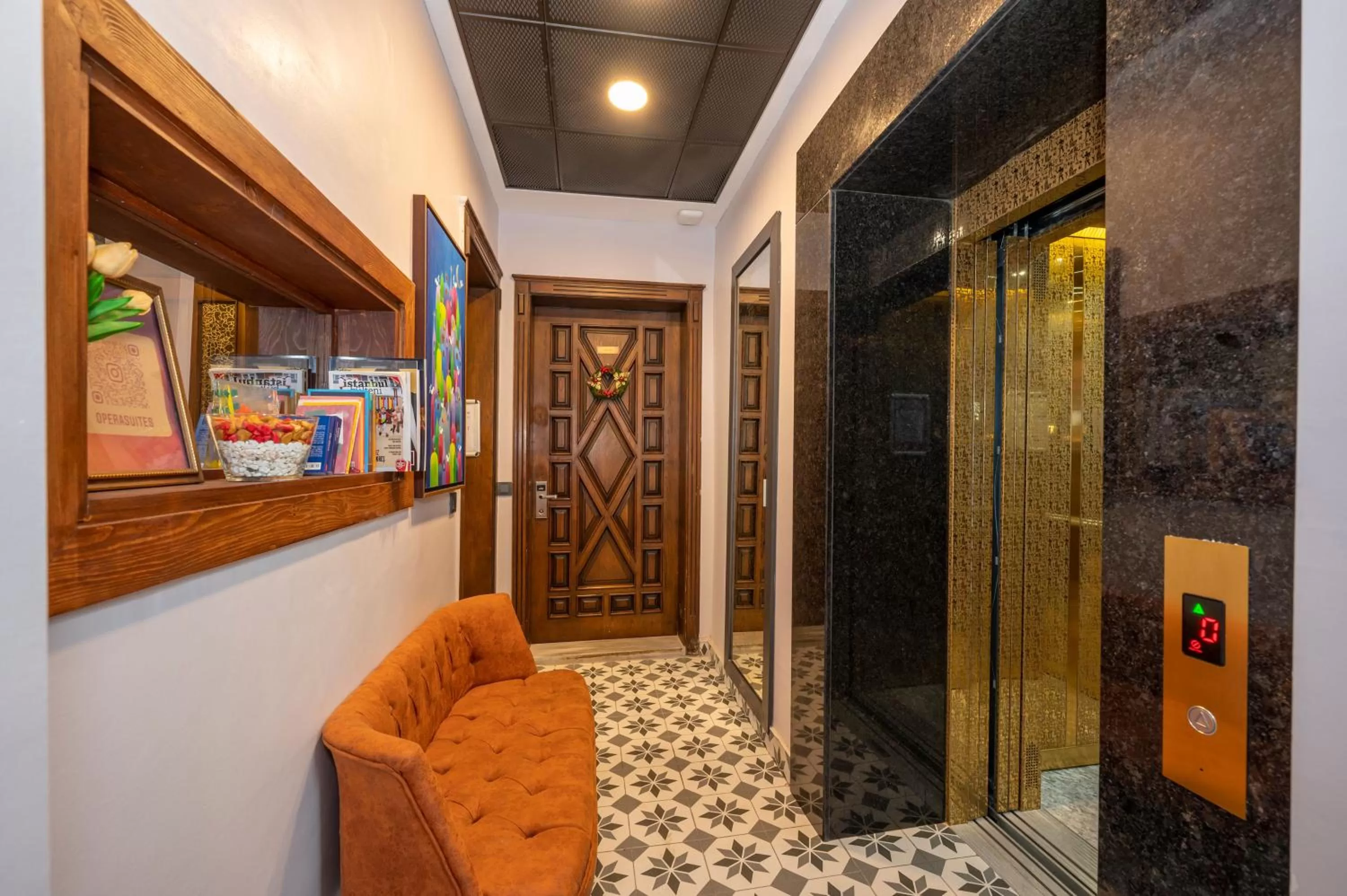 Lobby or reception in O'Pera Okanlı Suites
