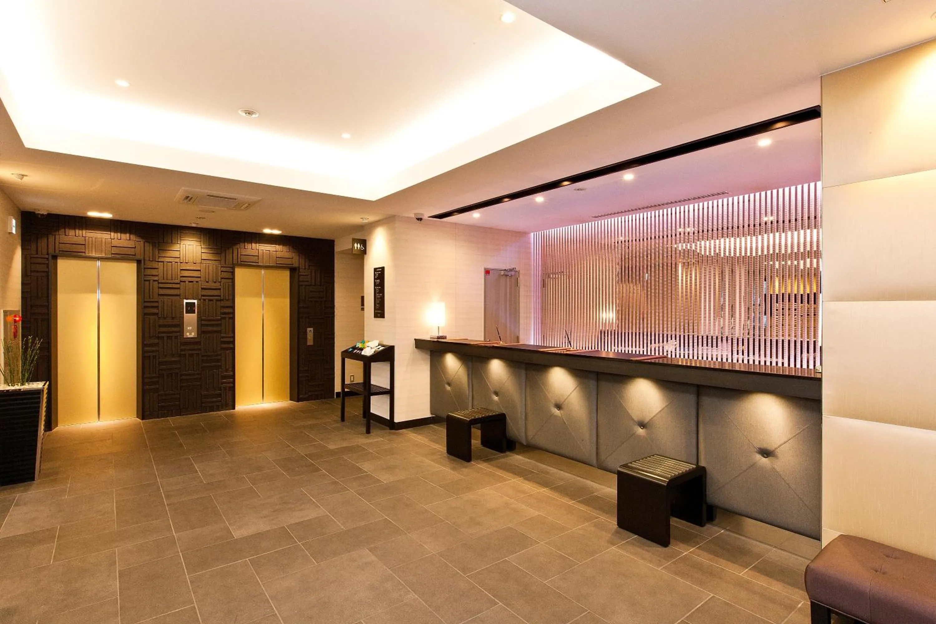 Lobby or reception in Sotetsu Fresa Inn Nihombashi-Ningyocho