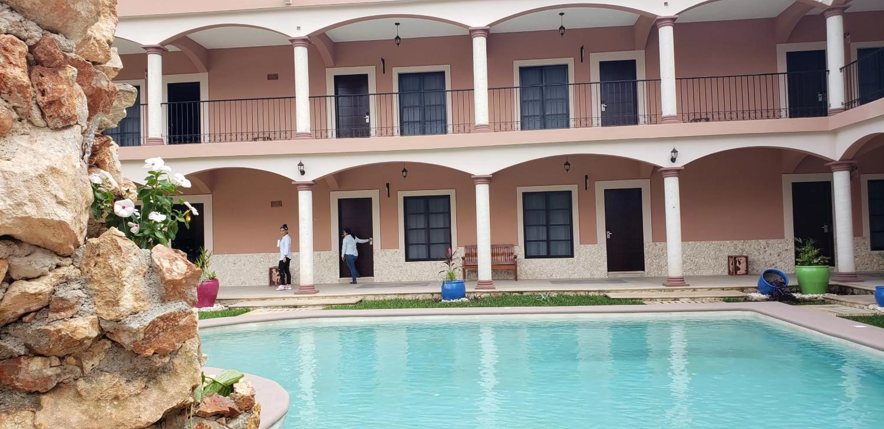 Property building in Hotel Los Frailes, Valladolid, Yucatán