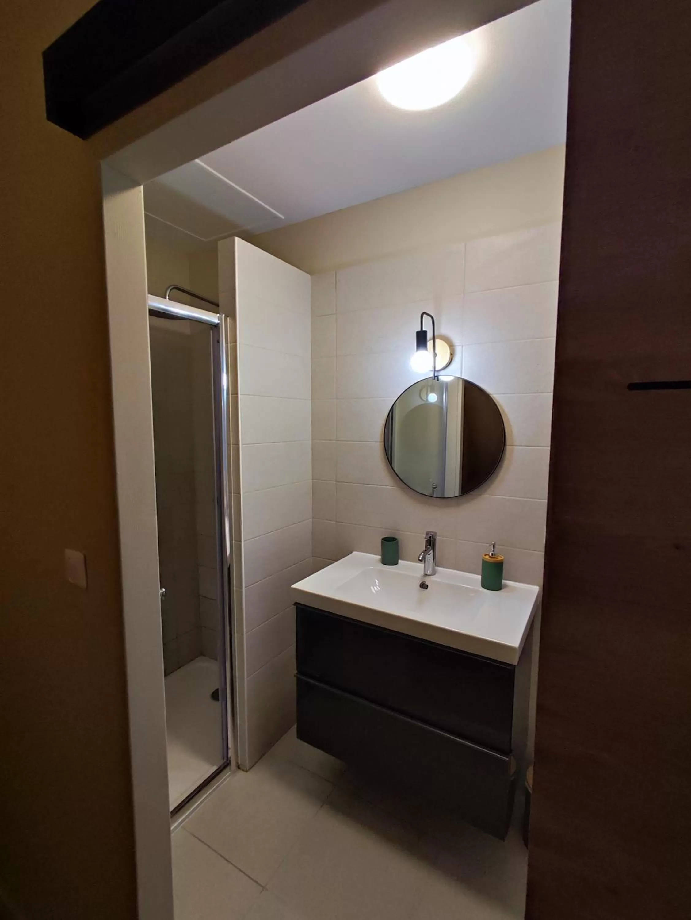 Bathroom in Gîte d'étape et de groupe du Clos Saint Roch