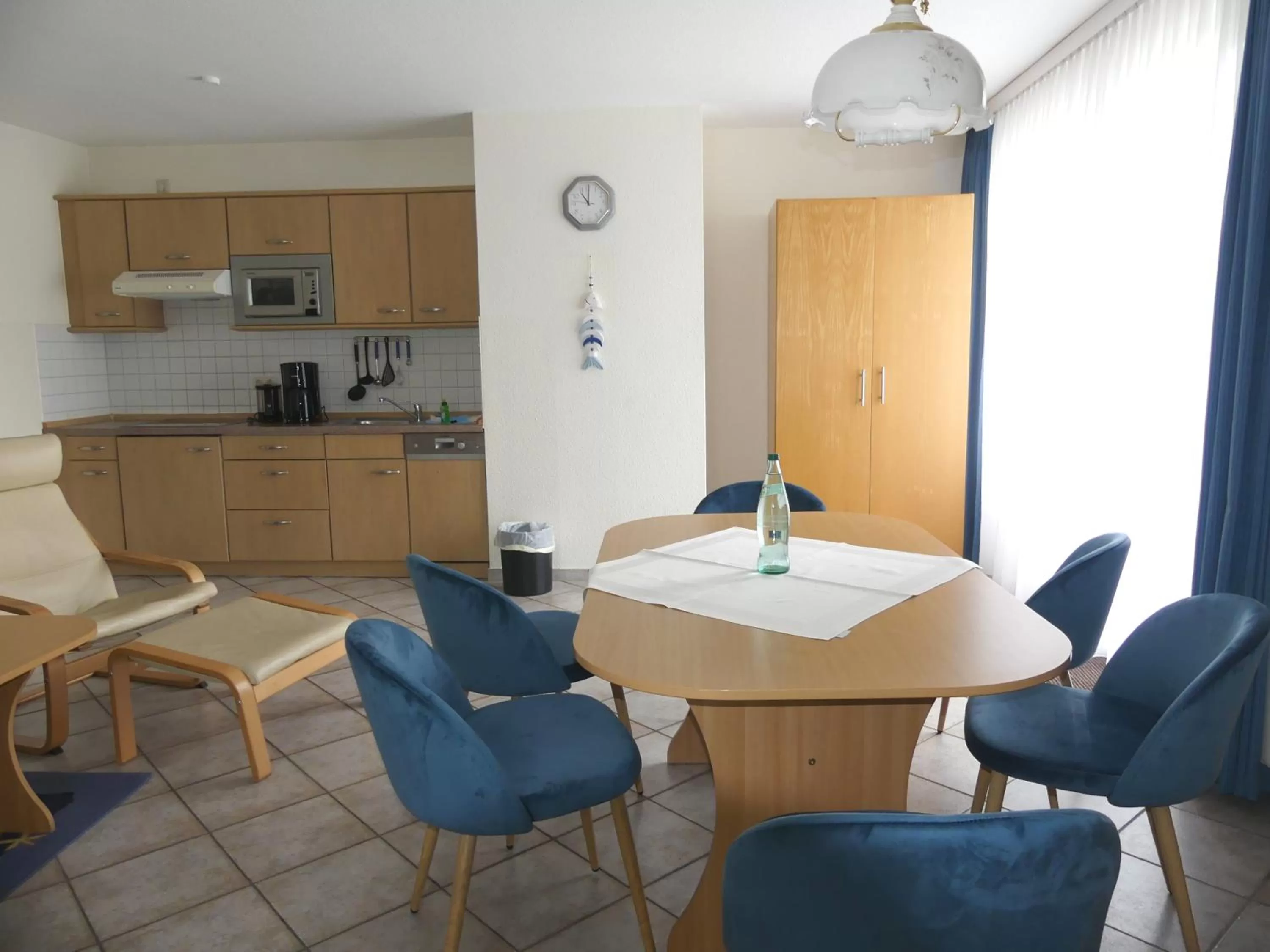 Living room, Dining Area in Apartmenthaus Binzer Sterne