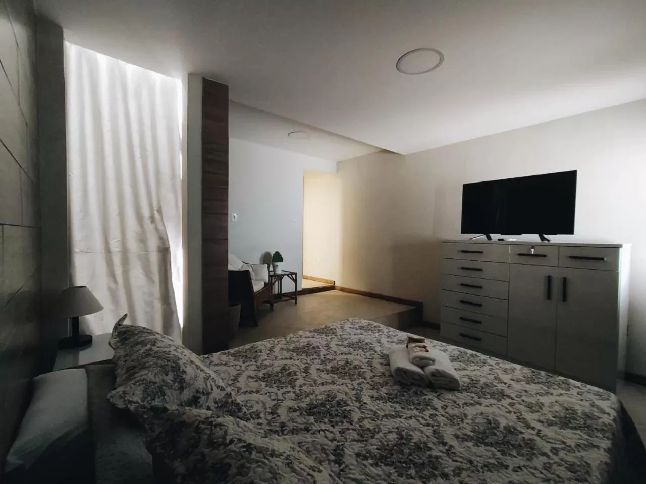 Bed in Casa de Hóspedes "Guesthouse Prainha"