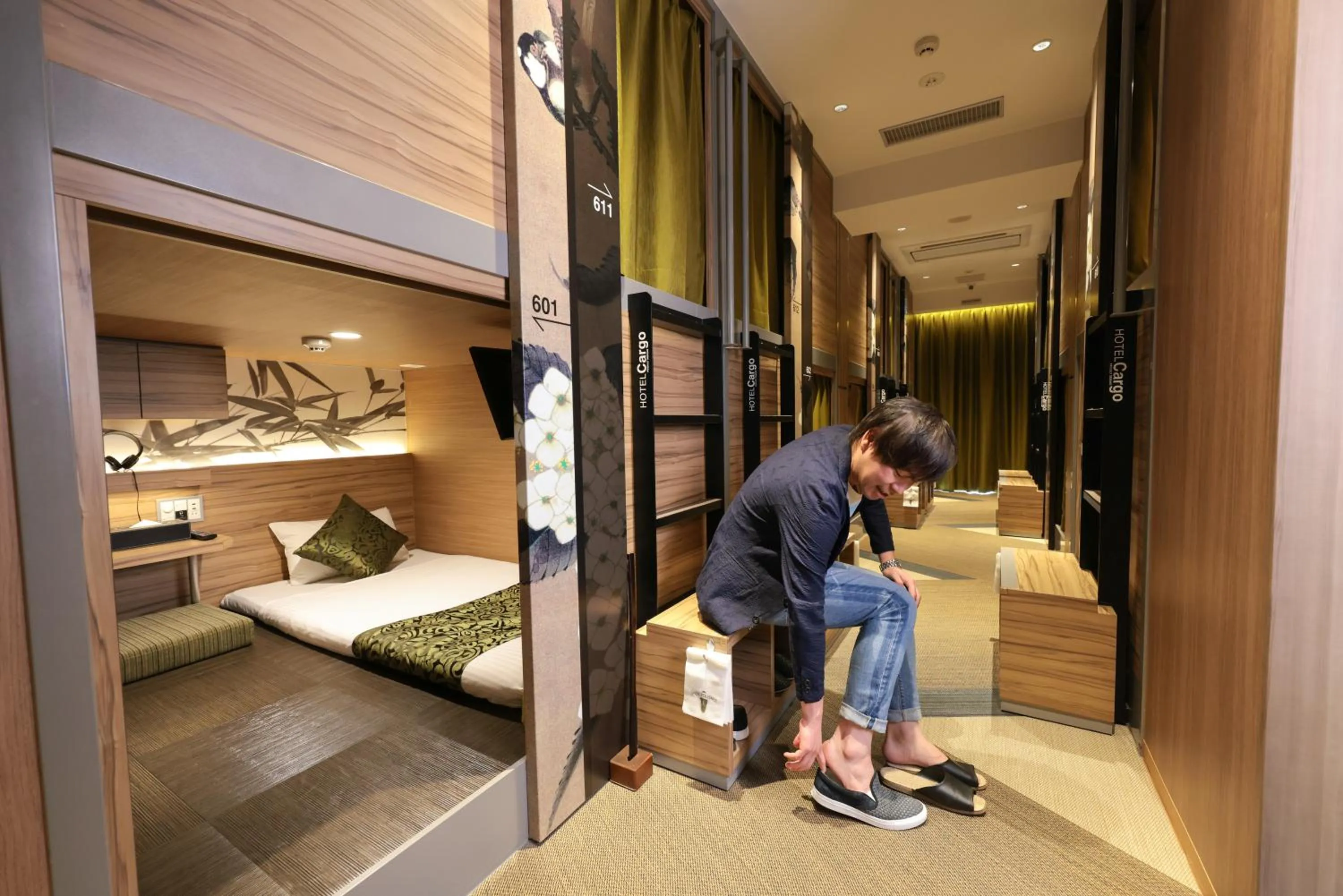 Photo of the whole room in HOTEL Cargo Shinsaibashi