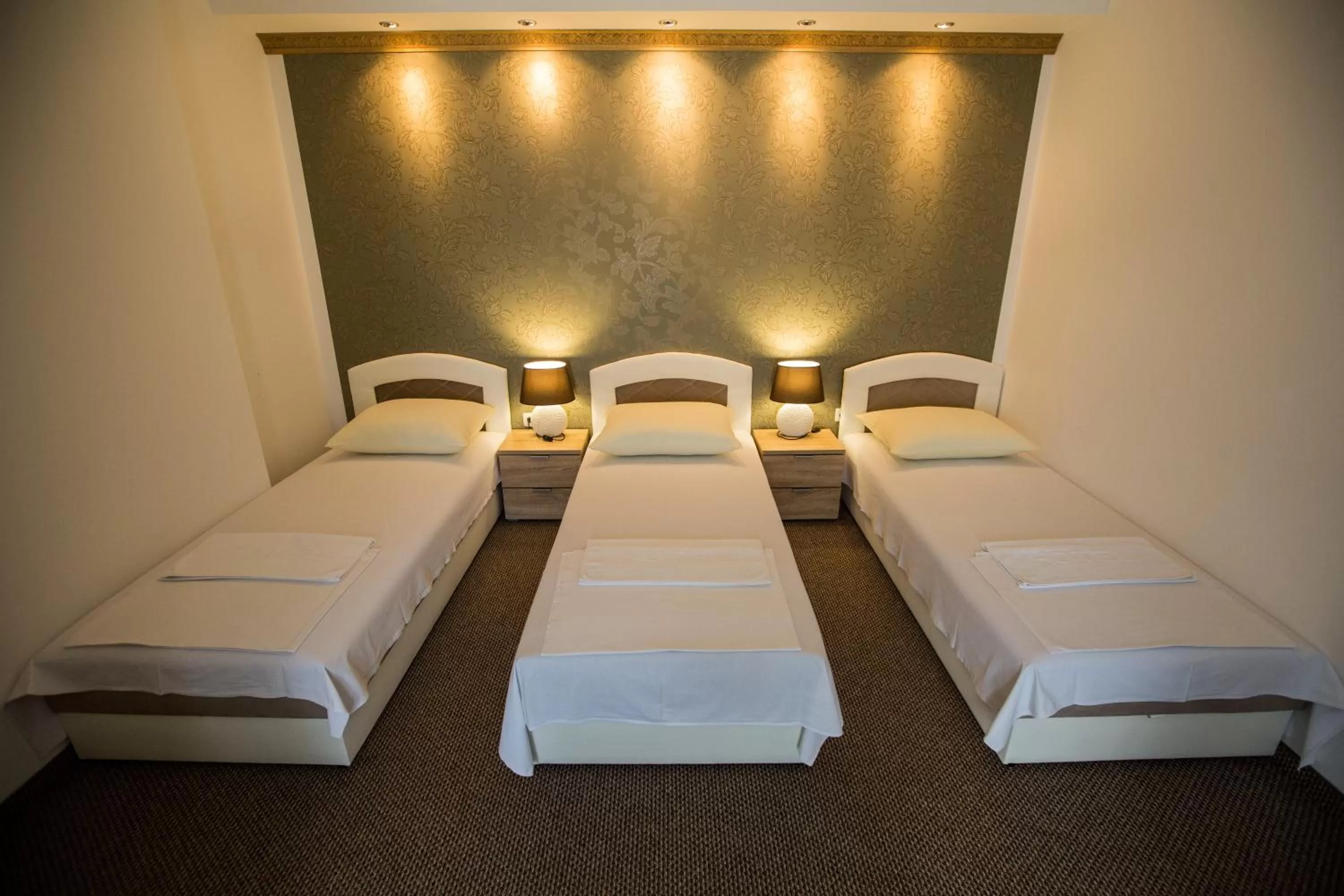 Living room, Bed in Motel Aura