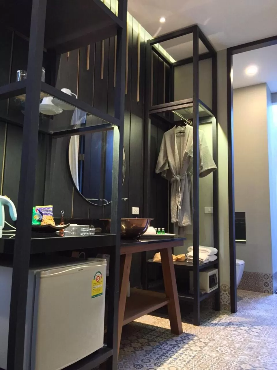 Decorative detail in iuDia Hotel