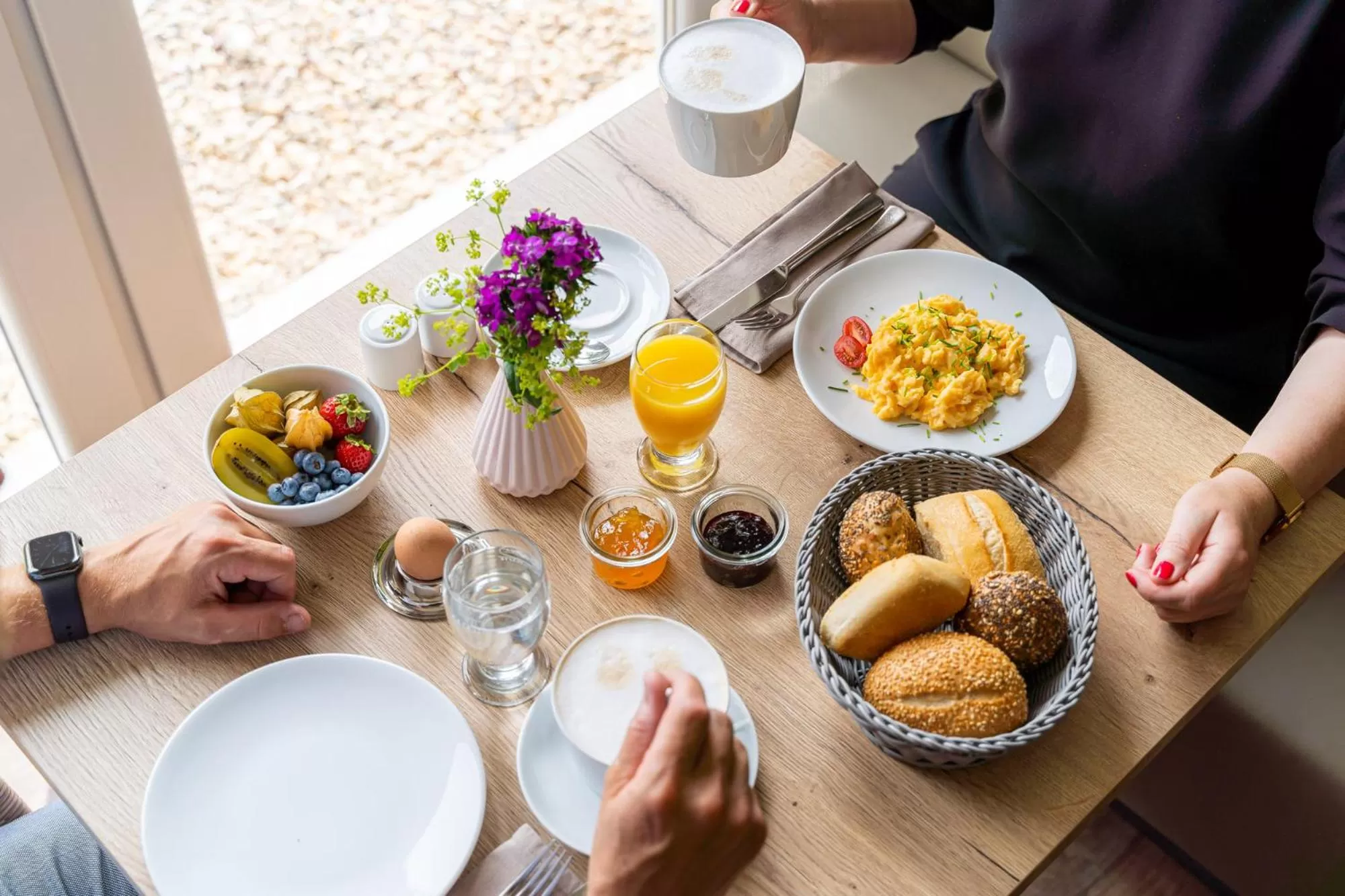 Breakfast in Strandhafer Aparthotel