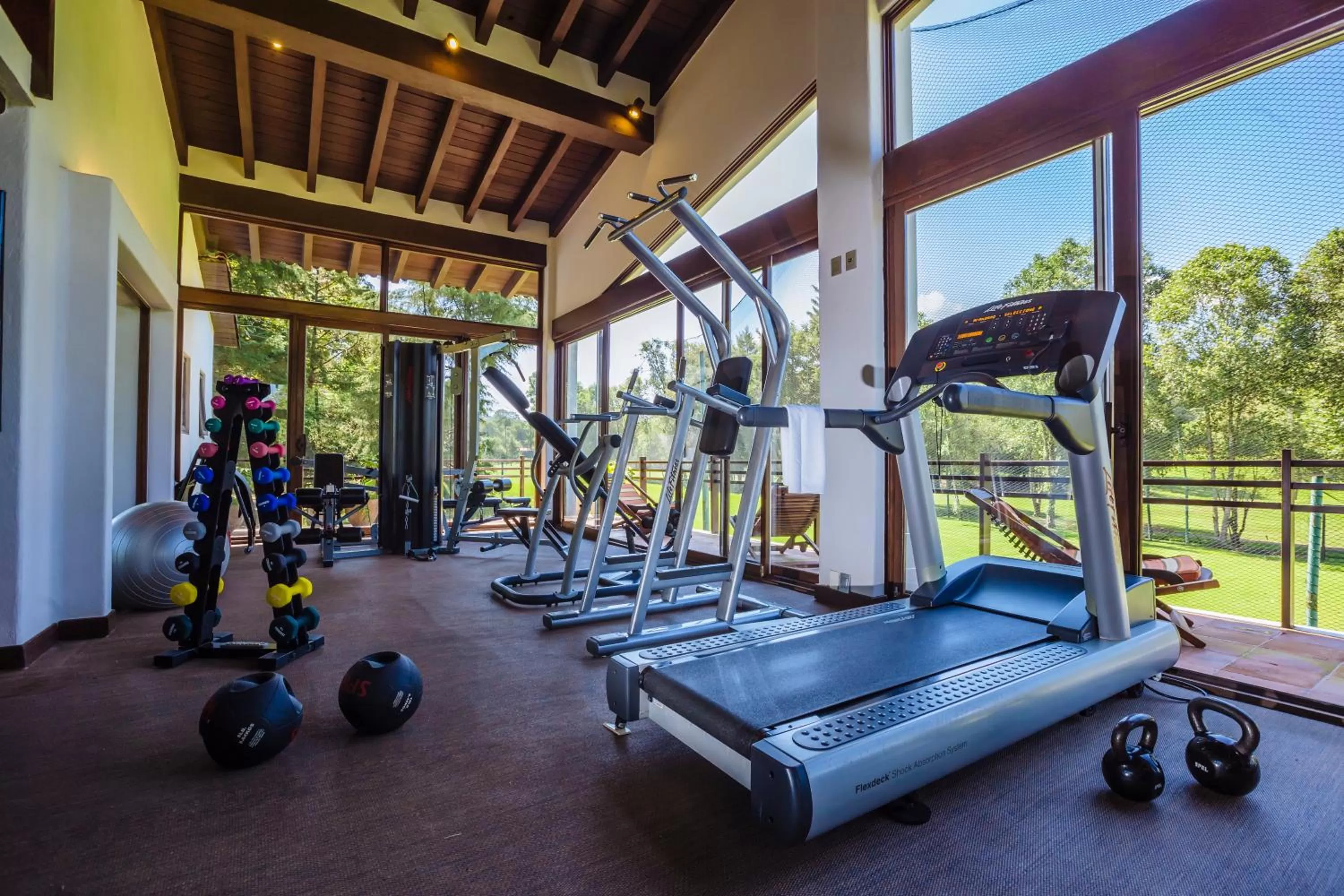 Fitness centre/facilities in Hotel Avandaro Golf & Spa Resort
