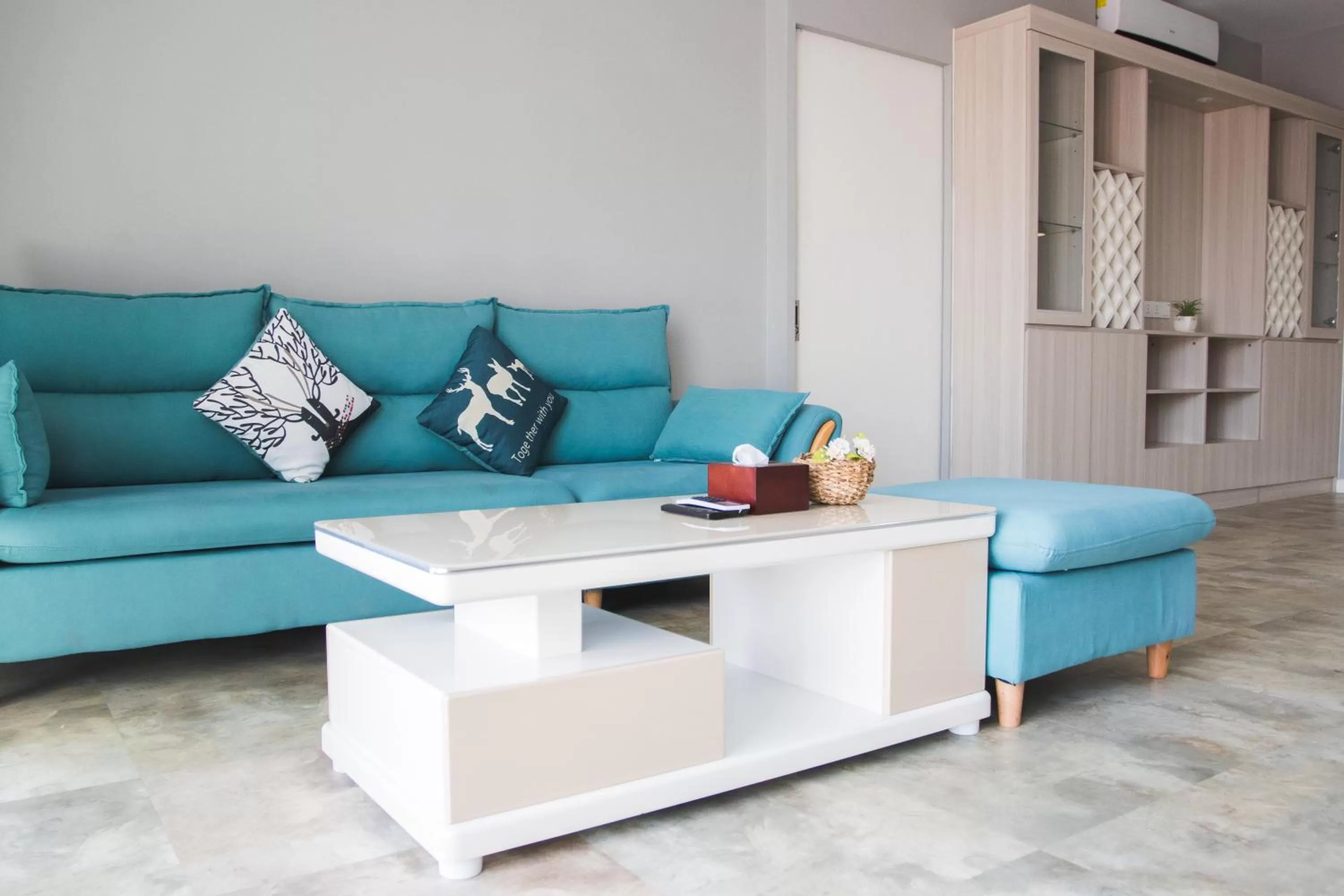 Seating area in Cambodian Country Club