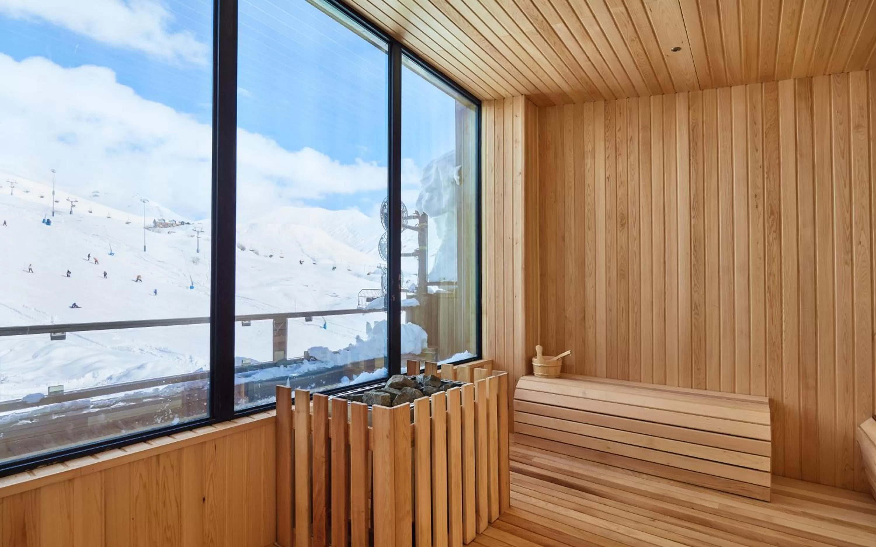 Sauna in Gudauri Loft Hotel