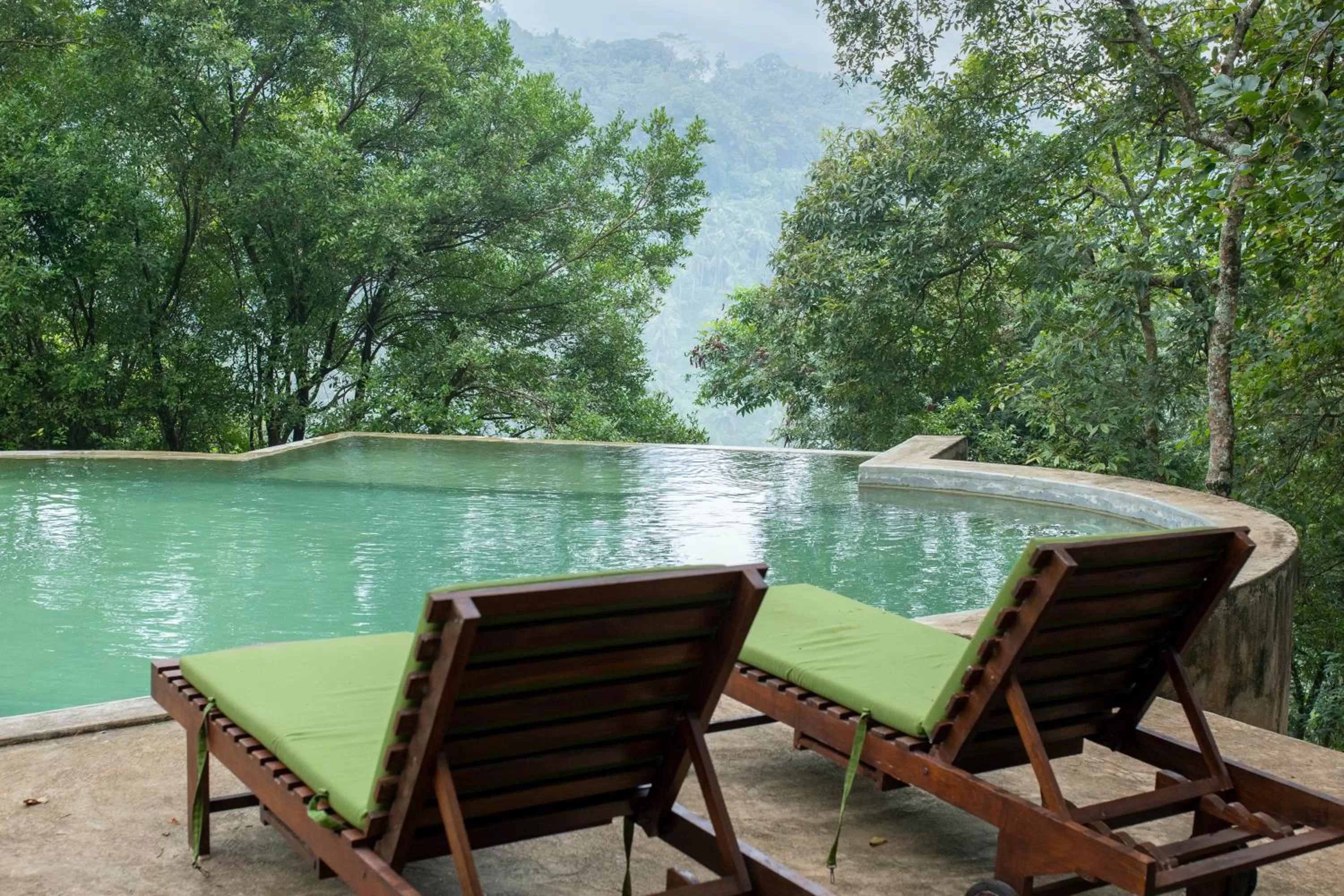 Pool view in Birds Park Polgahawela