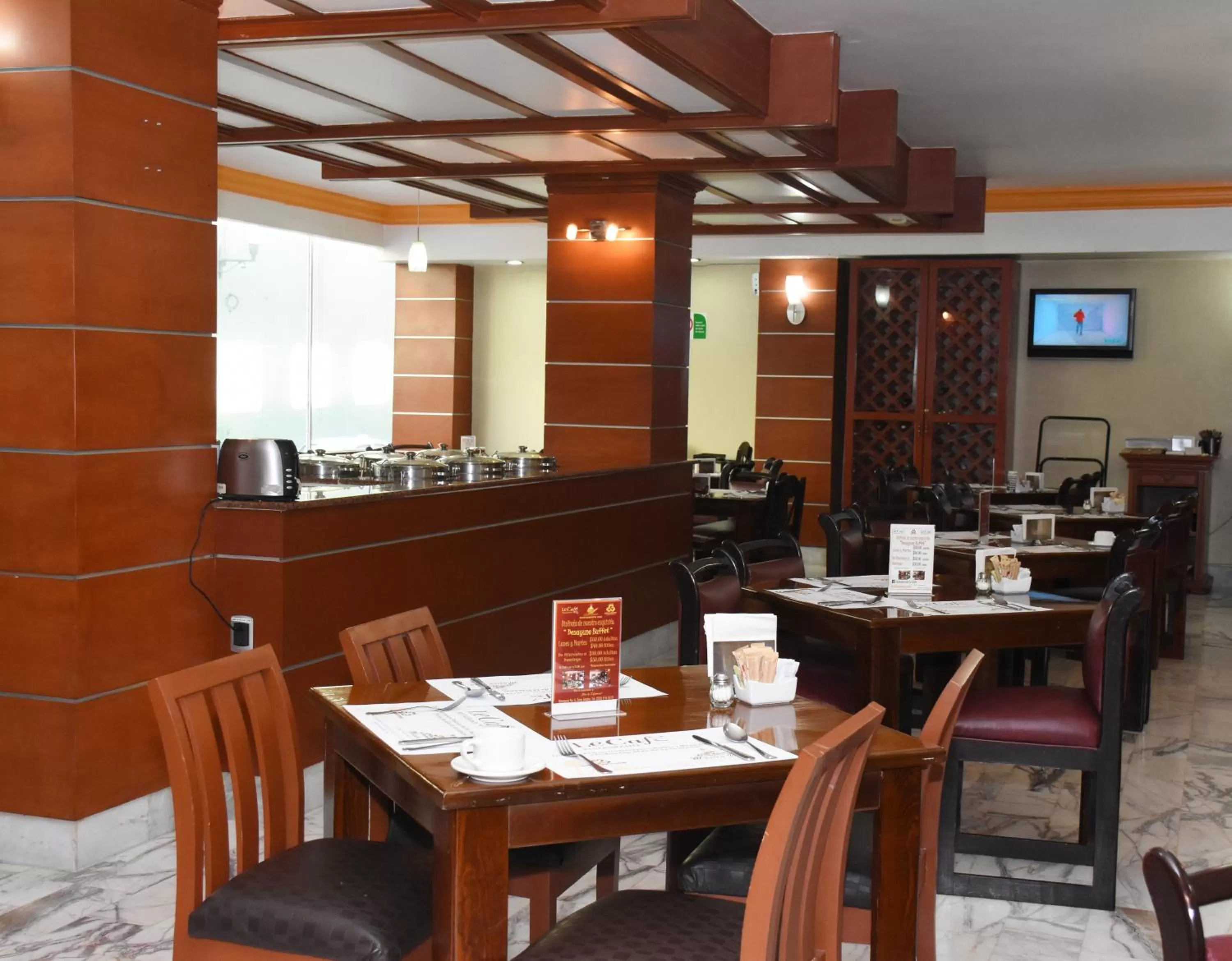 Restaurant/places to eat in Hotel Maria Victoria Xalapa