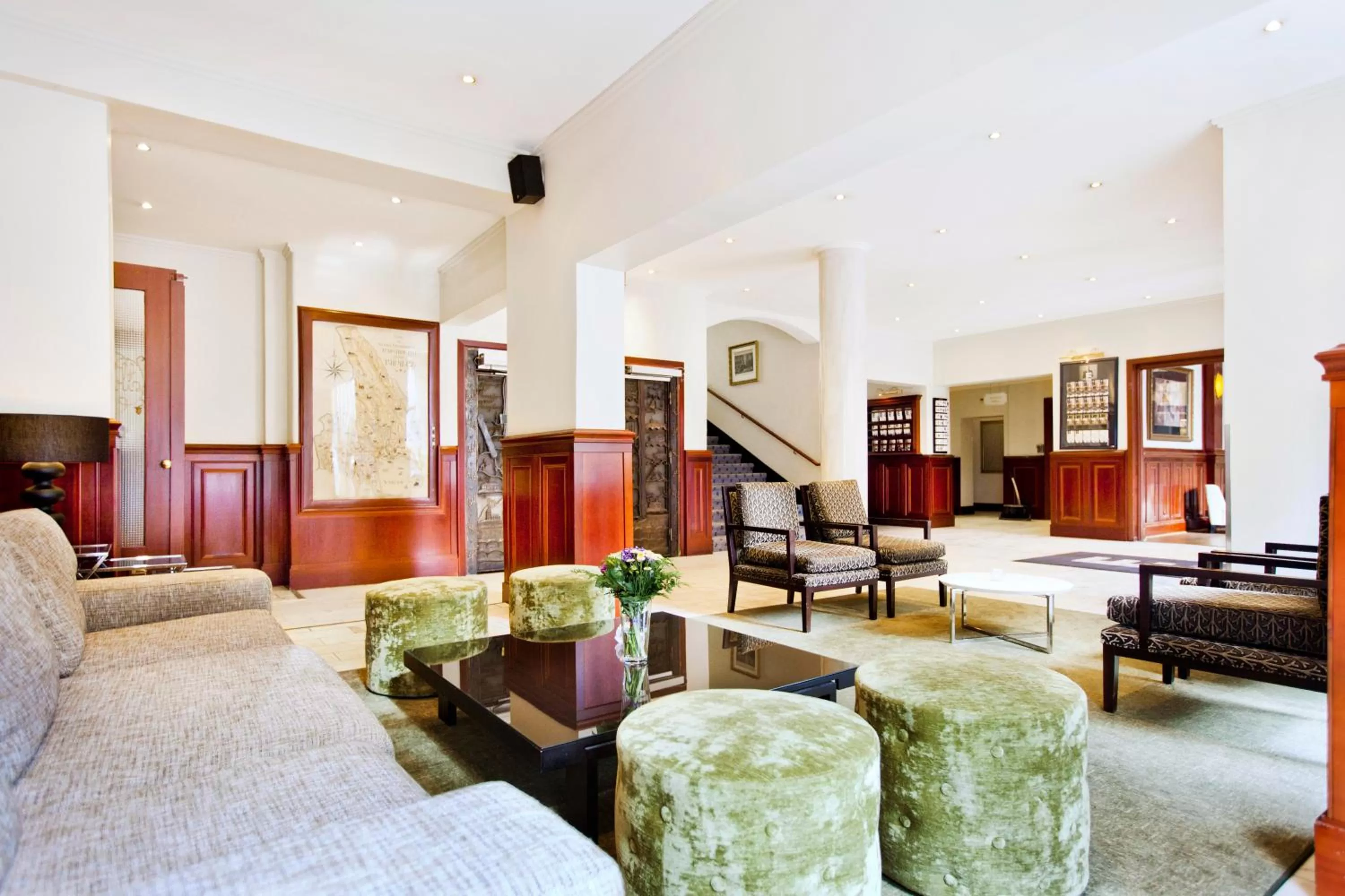 Lobby or reception in Elite Stadshotellet Karlstad, Hotel & Spa