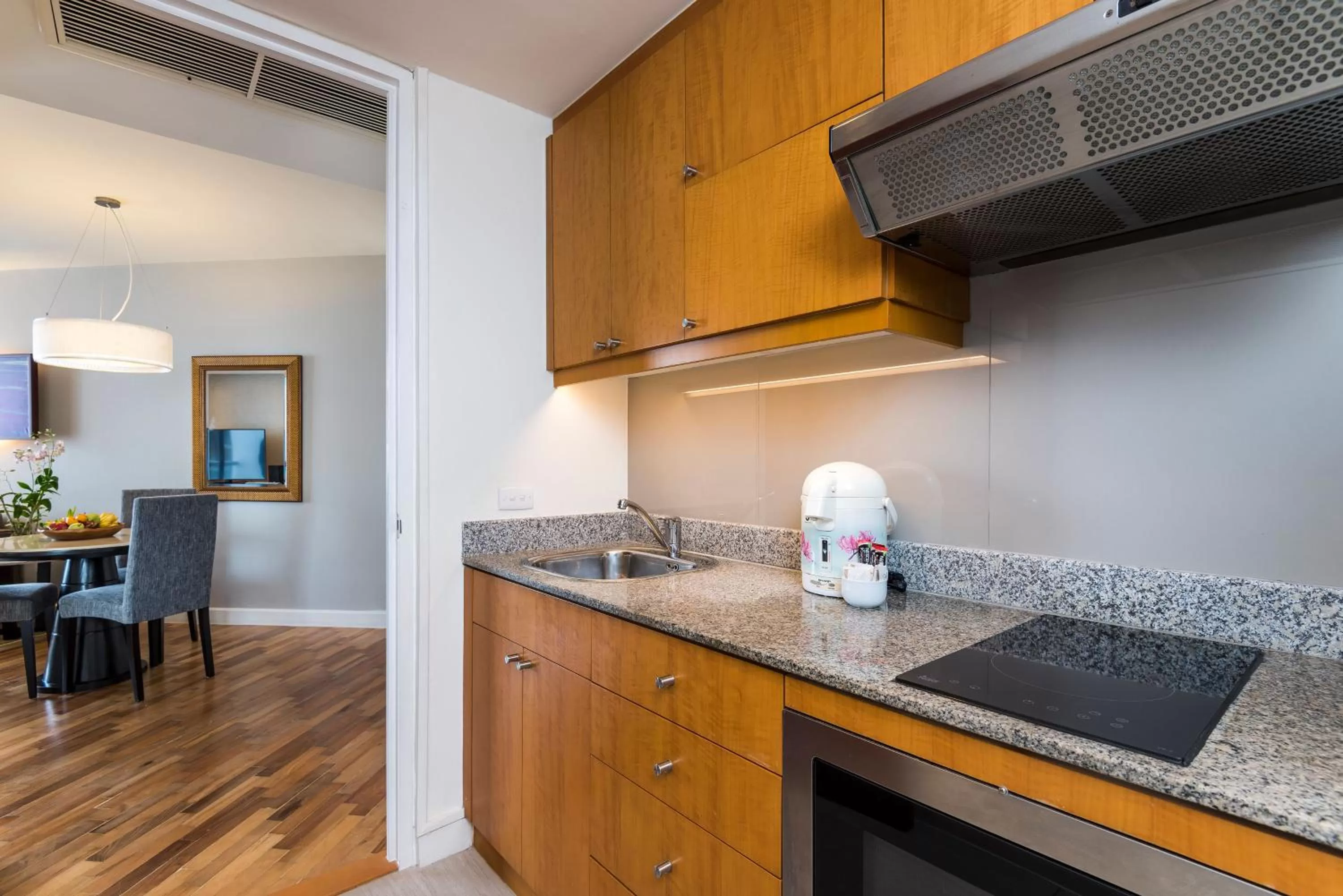 kitchen in Chatrium Sathon Bangkok