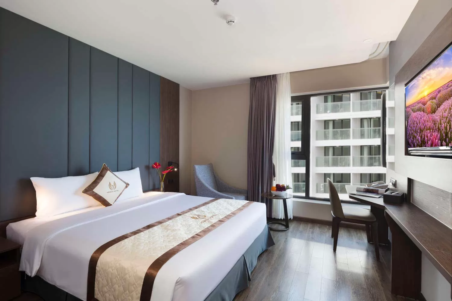 Bedroom in Vesna Hotel