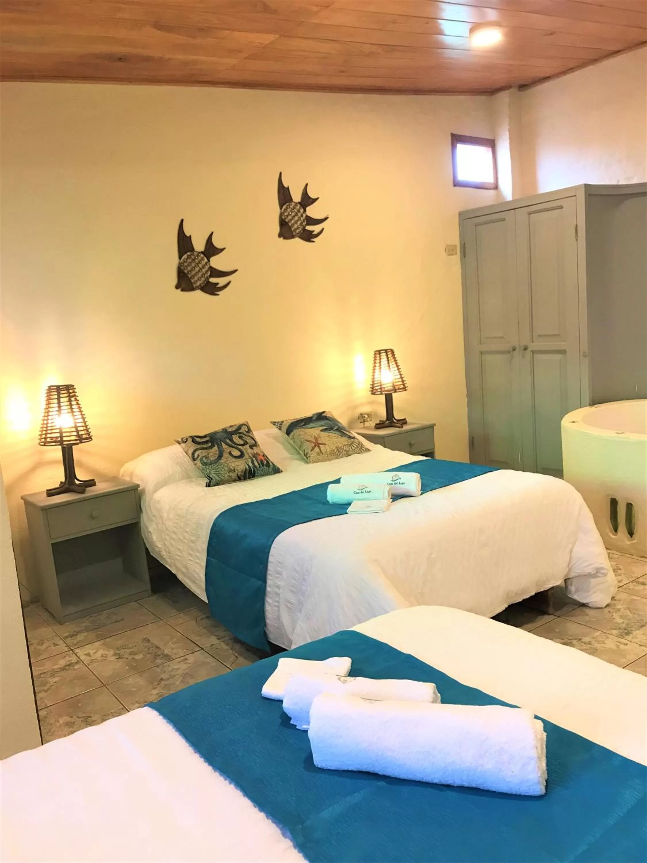 Bedroom, Bed in Casa del Lago Lodging House