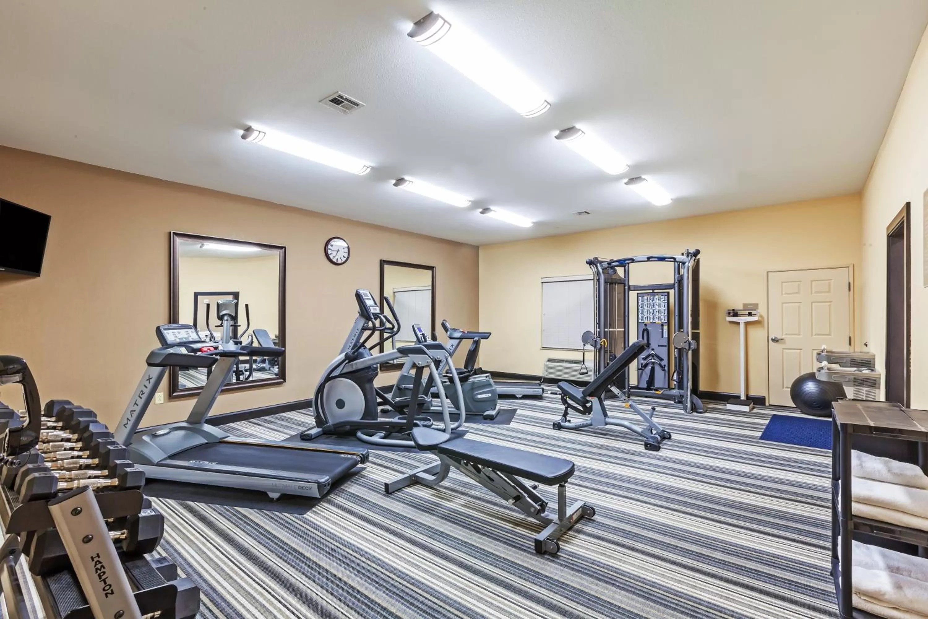 Fitness centre/facilities in Candlewood Amarillo-Western Crossing by IHG