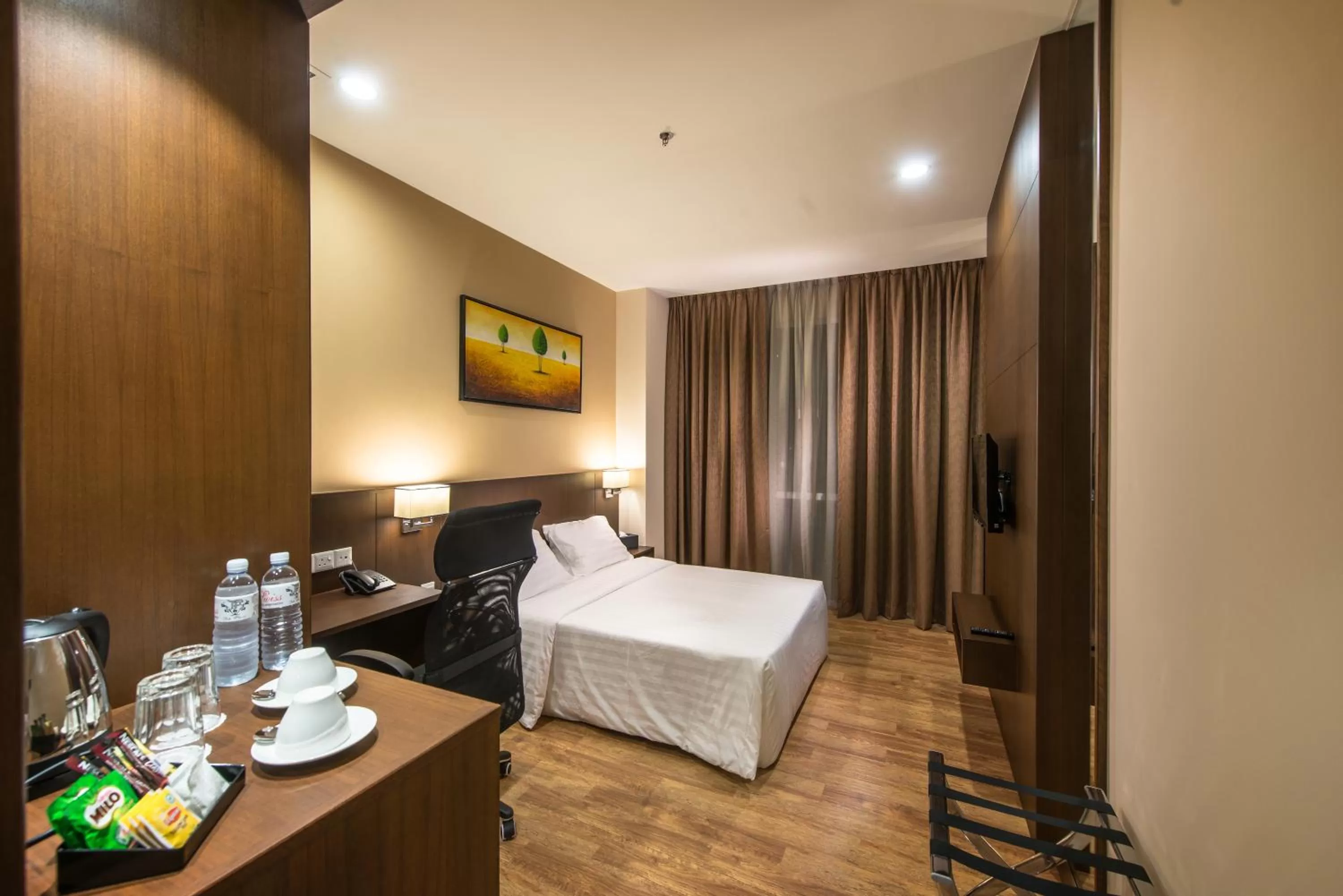 Coffee/tea facilities, Bed in Keoja Hotel