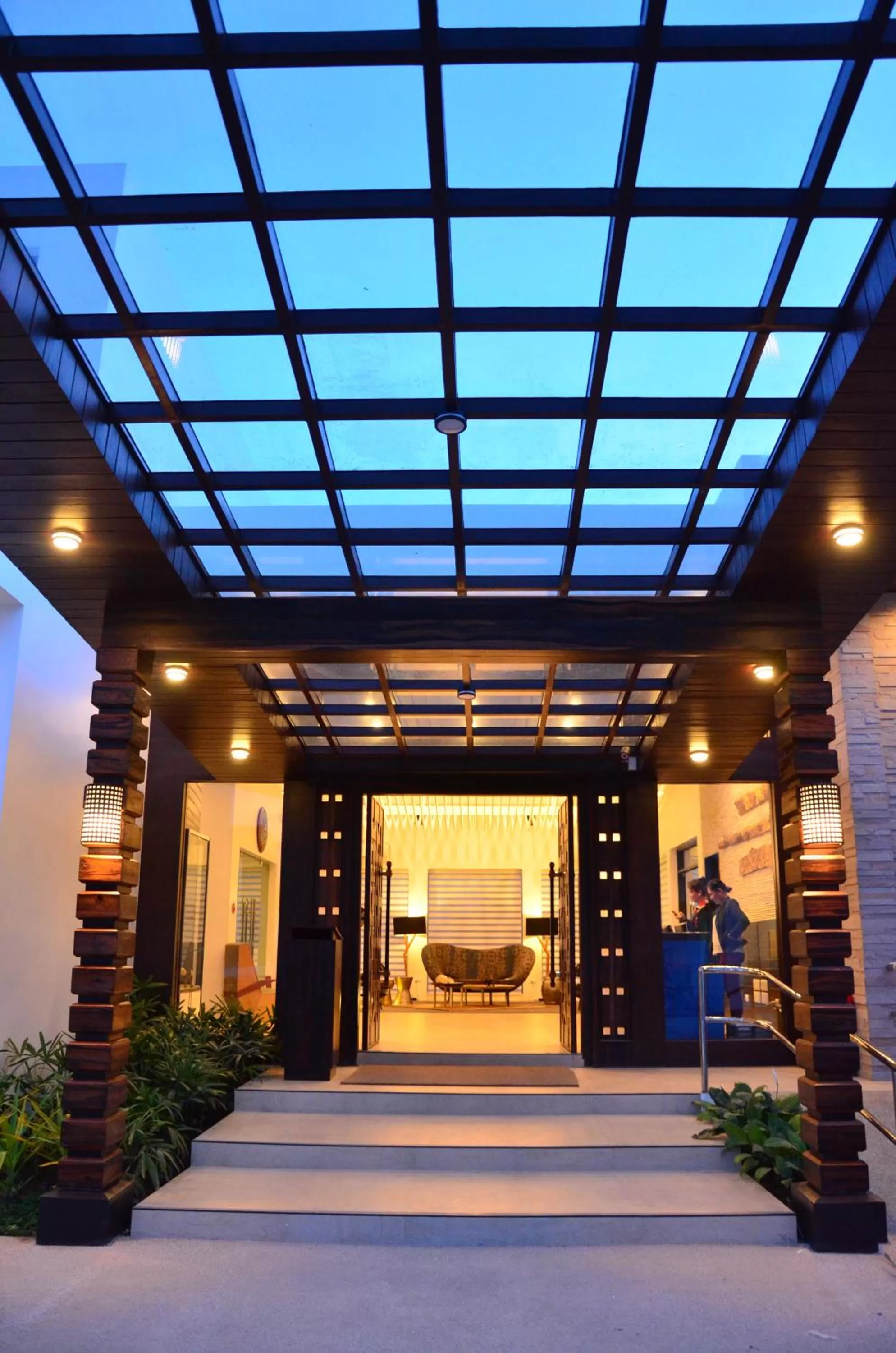 Facade/entrance in One Manalo Place