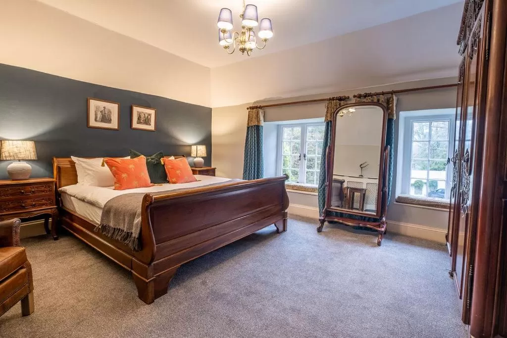 Bedroom, Bed in Boscundle Manor