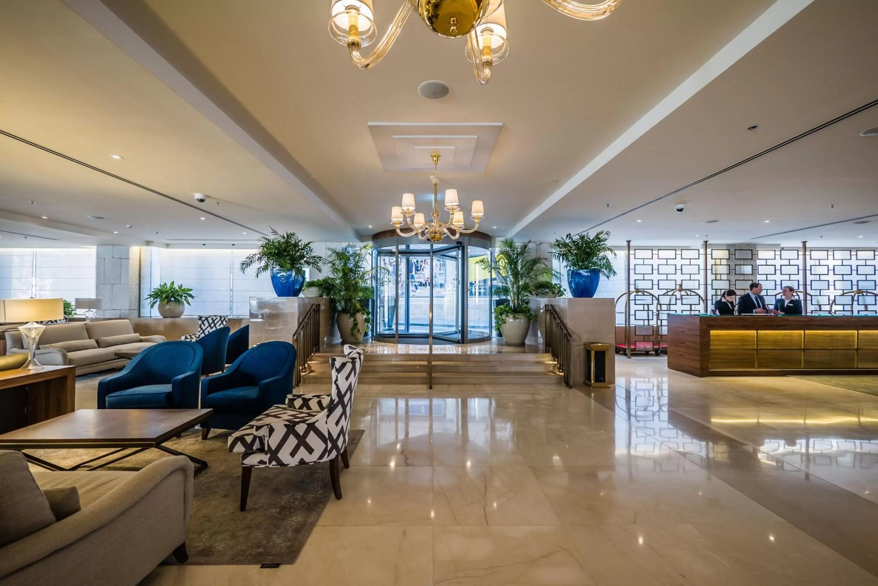 Lobby or reception in Herbert Samuel Jerusalem