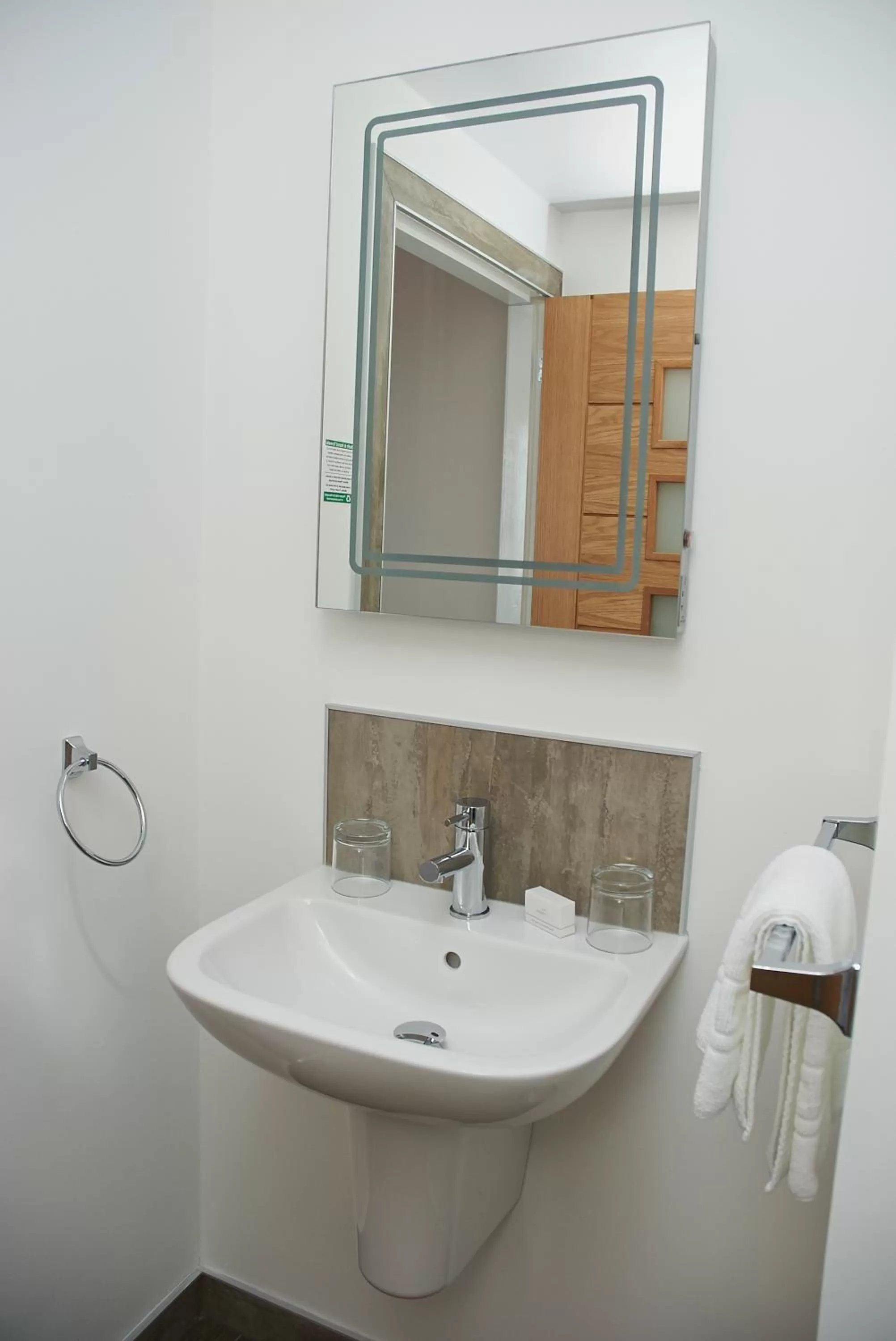 Bathroom in The Davron Hotel