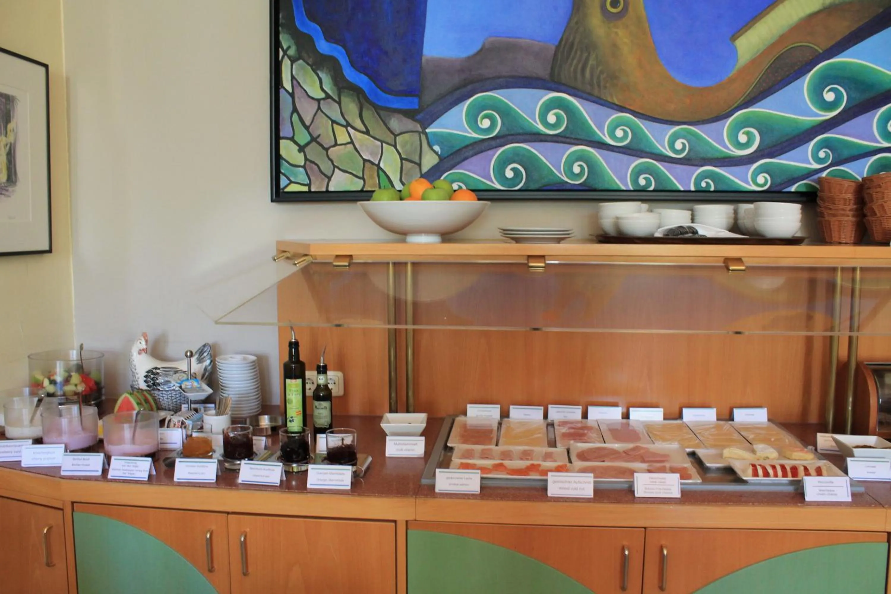 Restaurant/places to eat in Hotel Hansablick