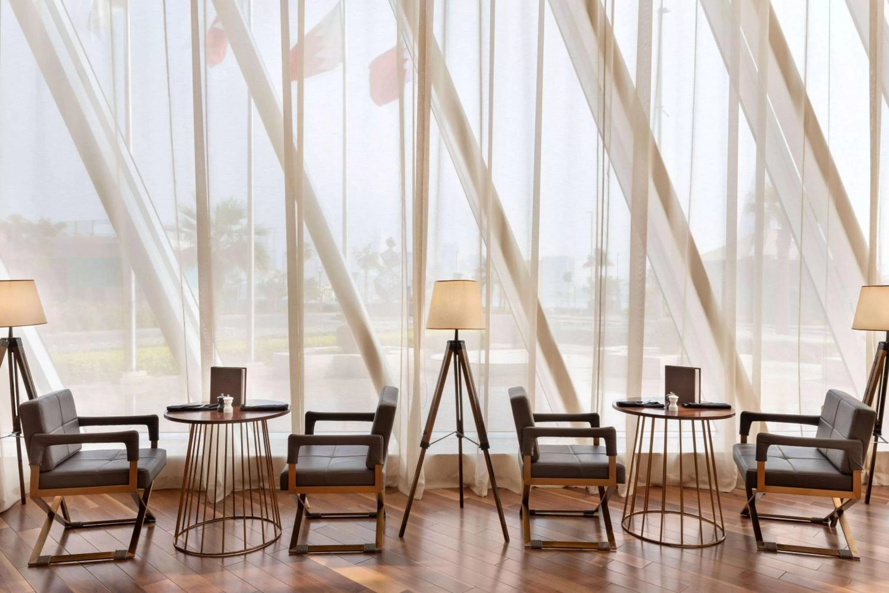 Lobby or reception in Wyndham Grand Manama