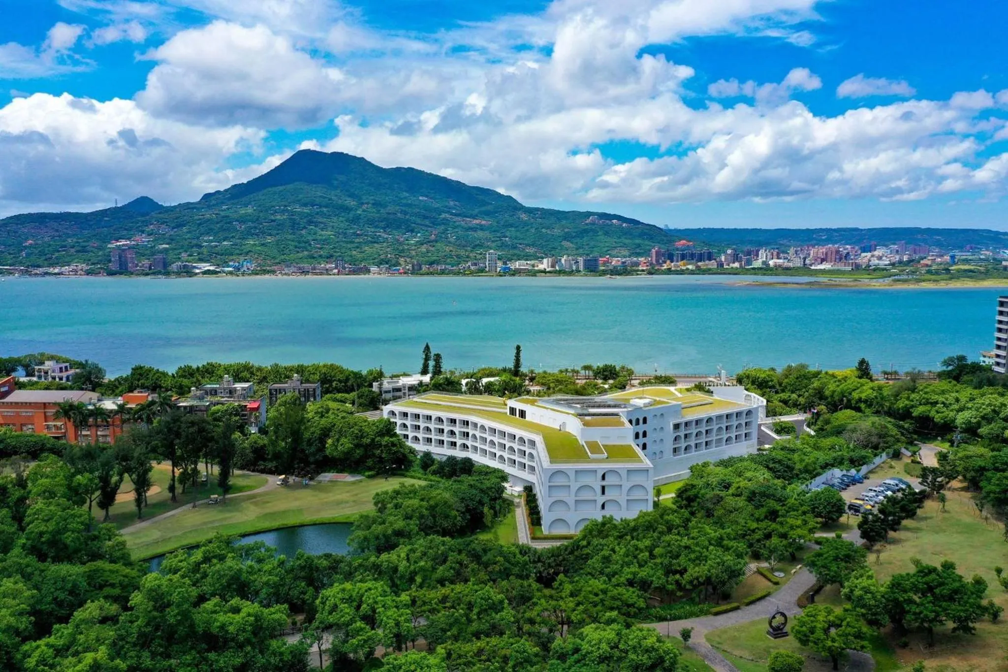 Property building in Golden Tulip FAB Hotel New Taipei