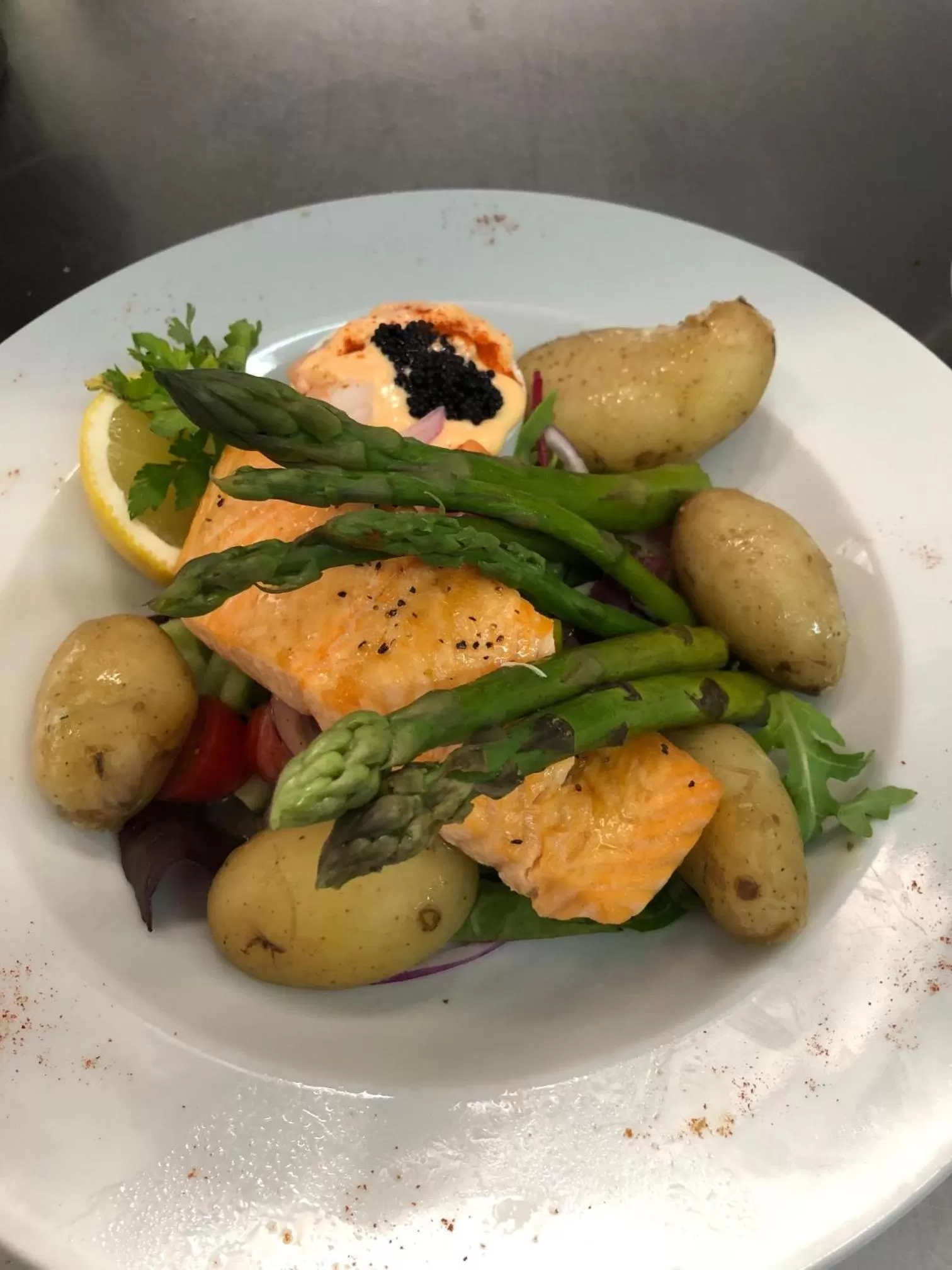 Food and drinks in The Punchbowl Inn