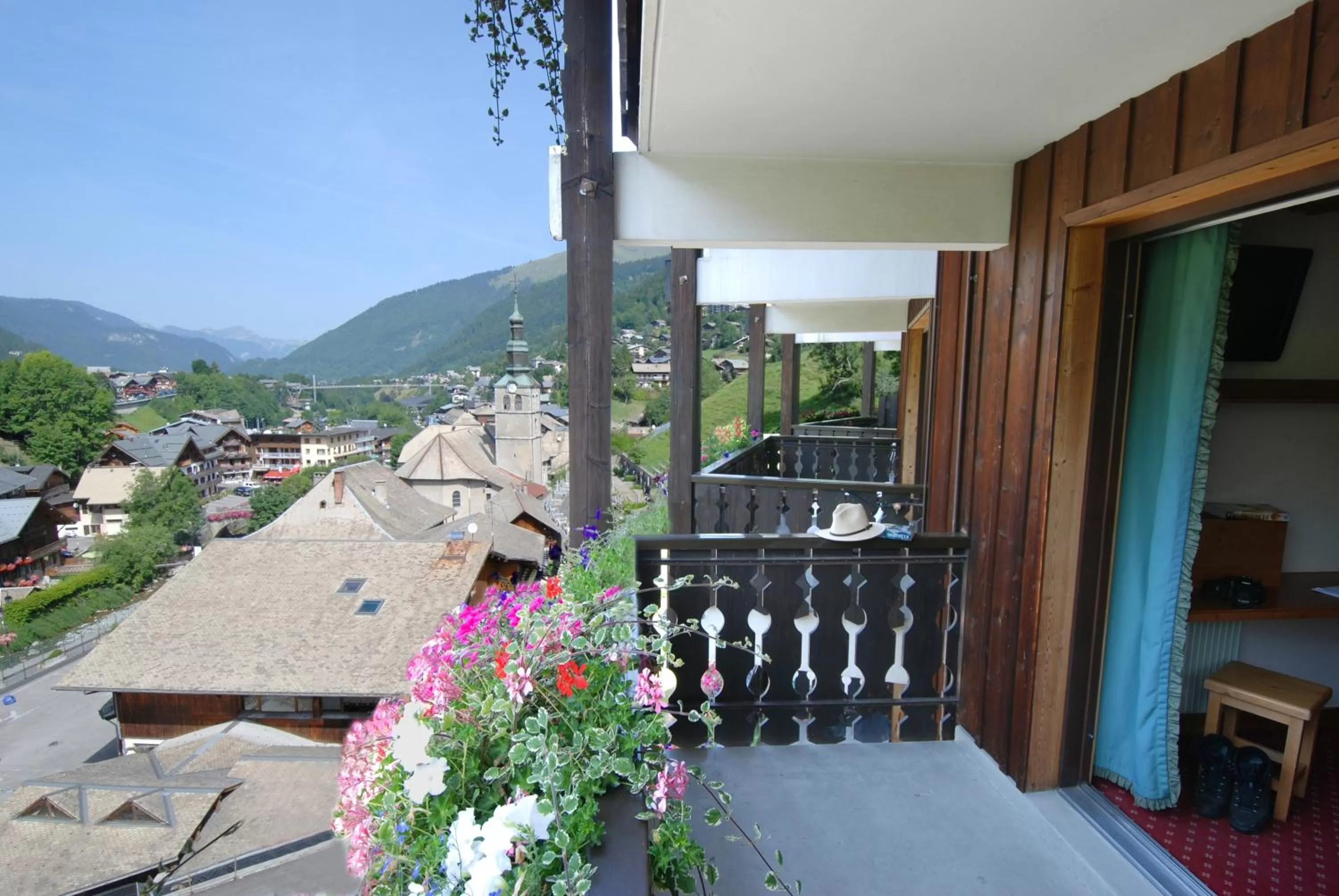 Balcony/Terrace in Hotel le Petit Dru