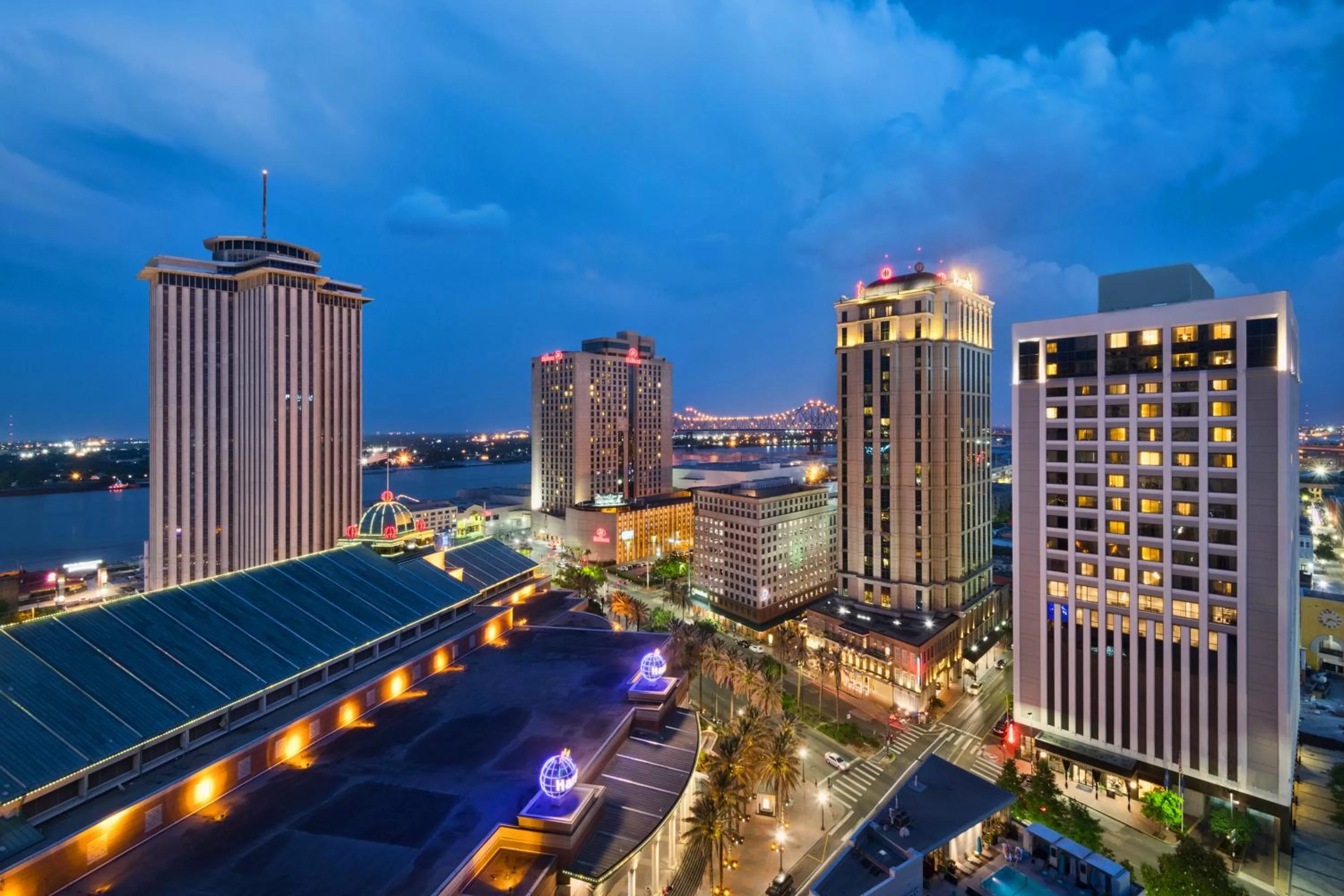 City view in The Windsor Court